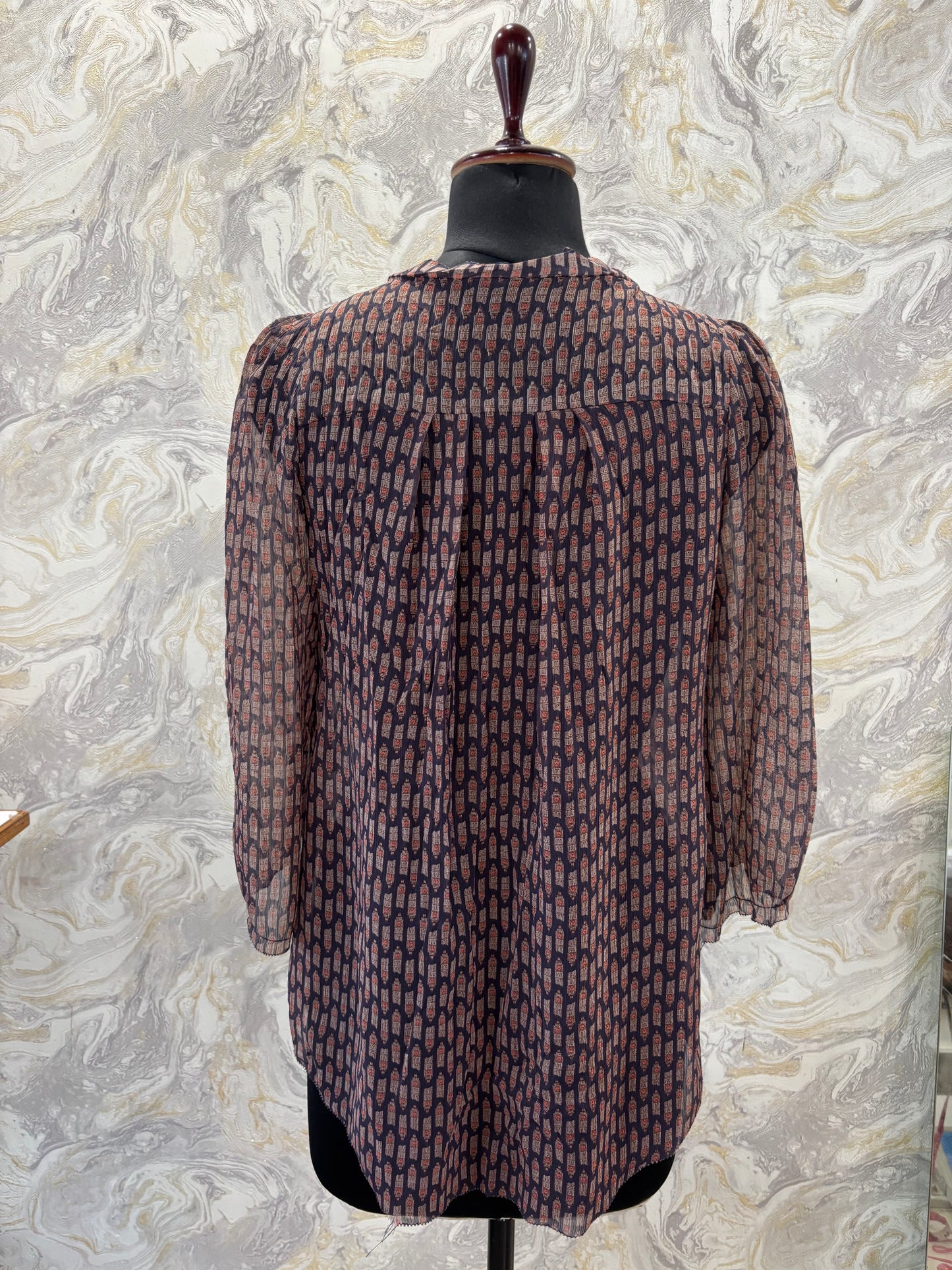 Vintage purple top