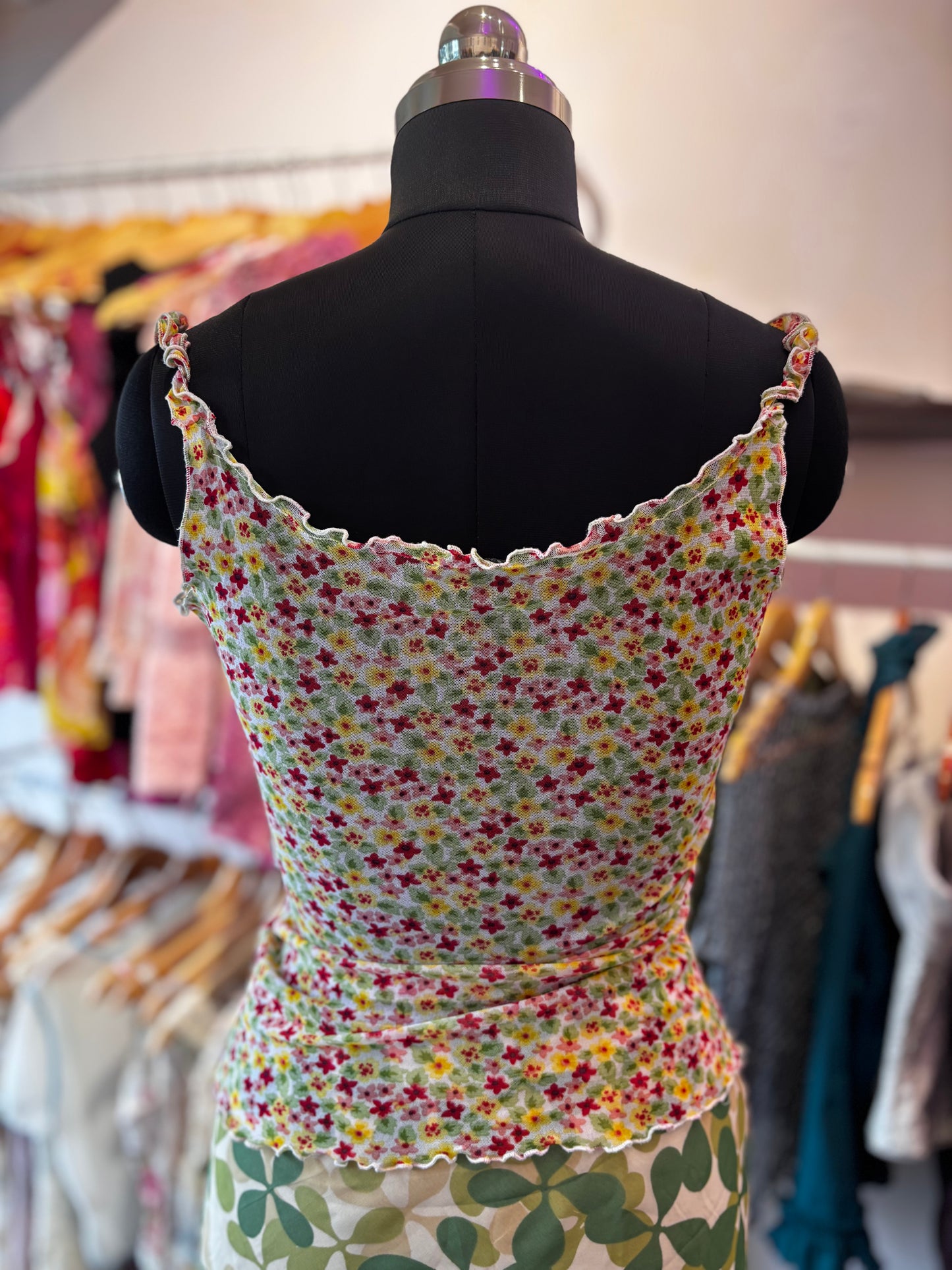 Floral vintage top