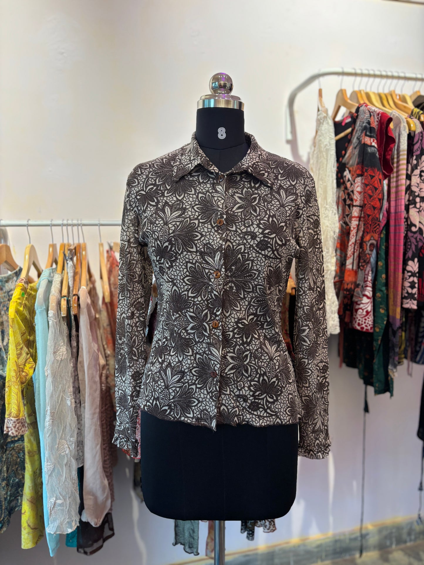 Baroque brown shirt