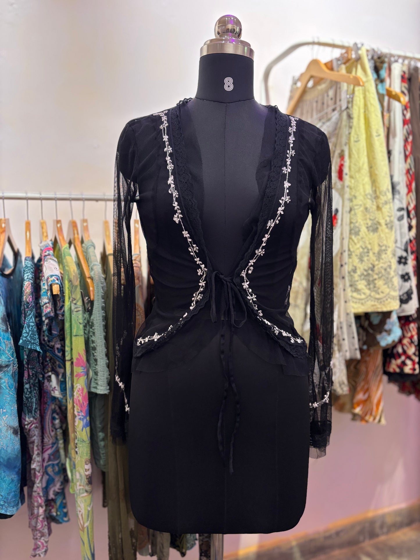 Vintage embroidered top