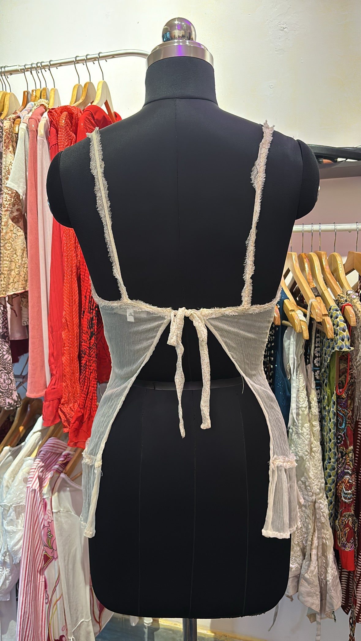 Vintage silk top