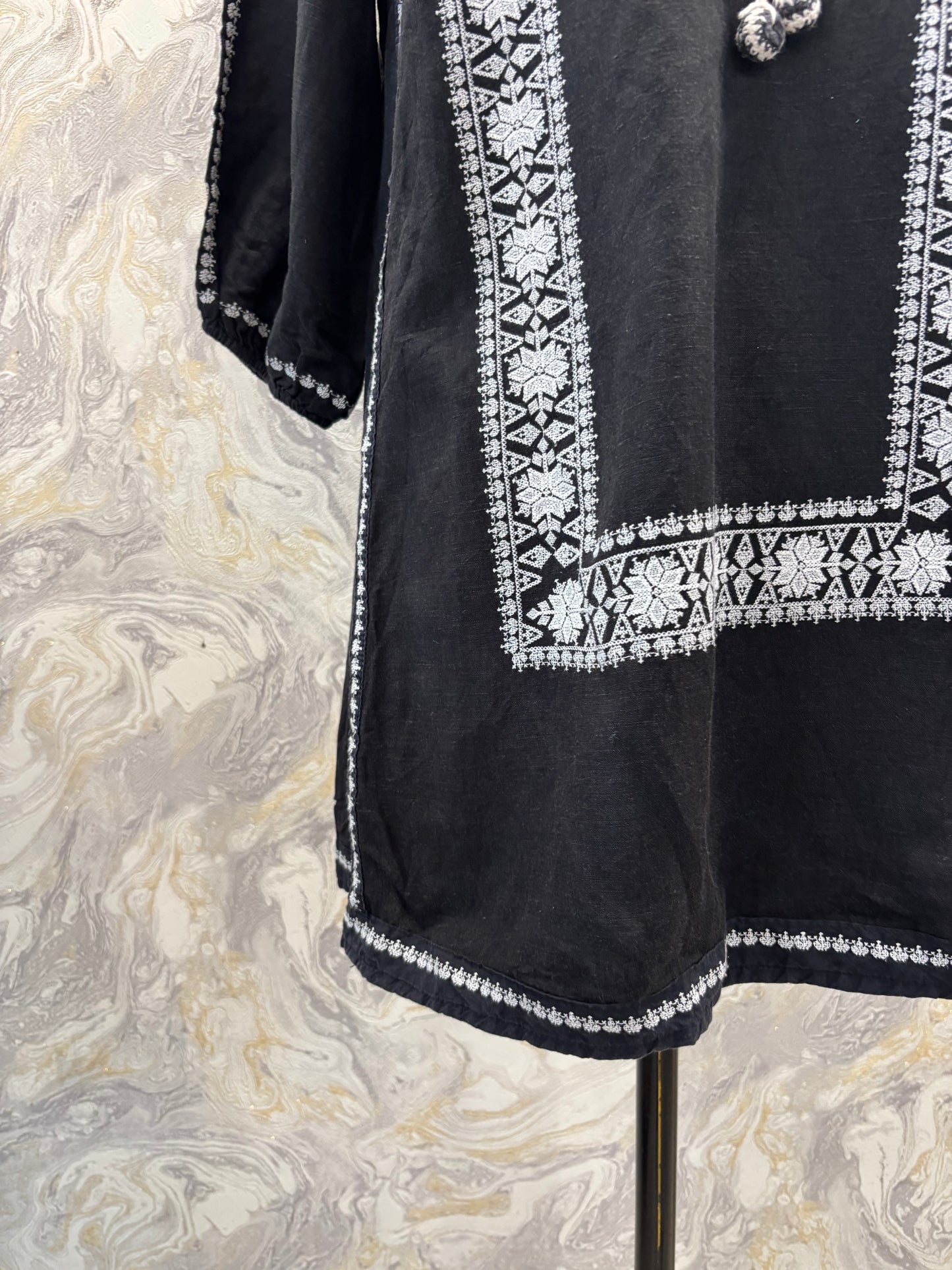 Himalayan embroidered top