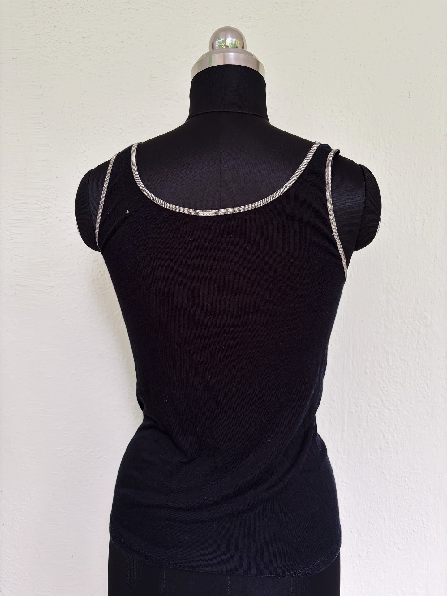 Black classic cami