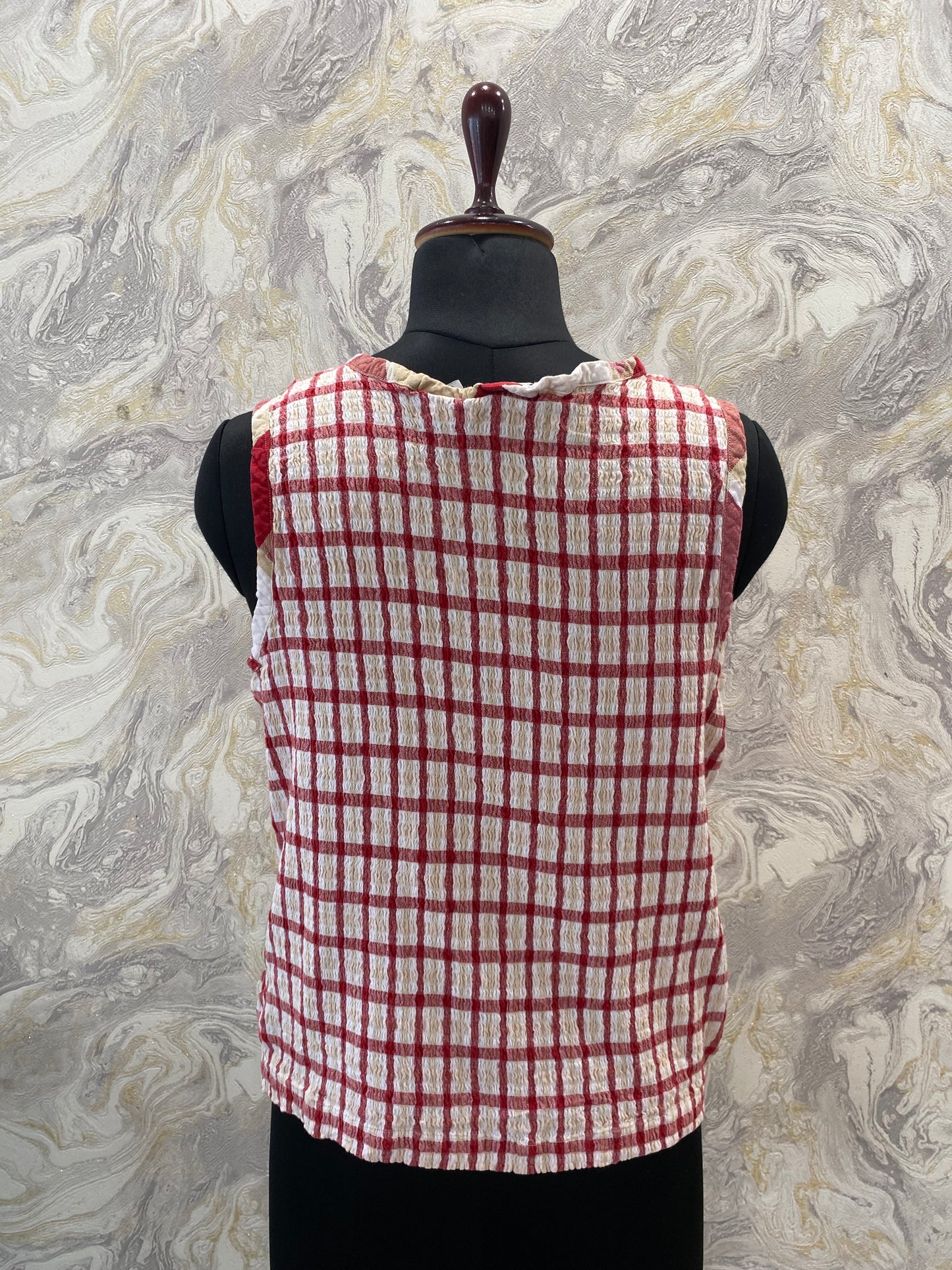 Gingham top