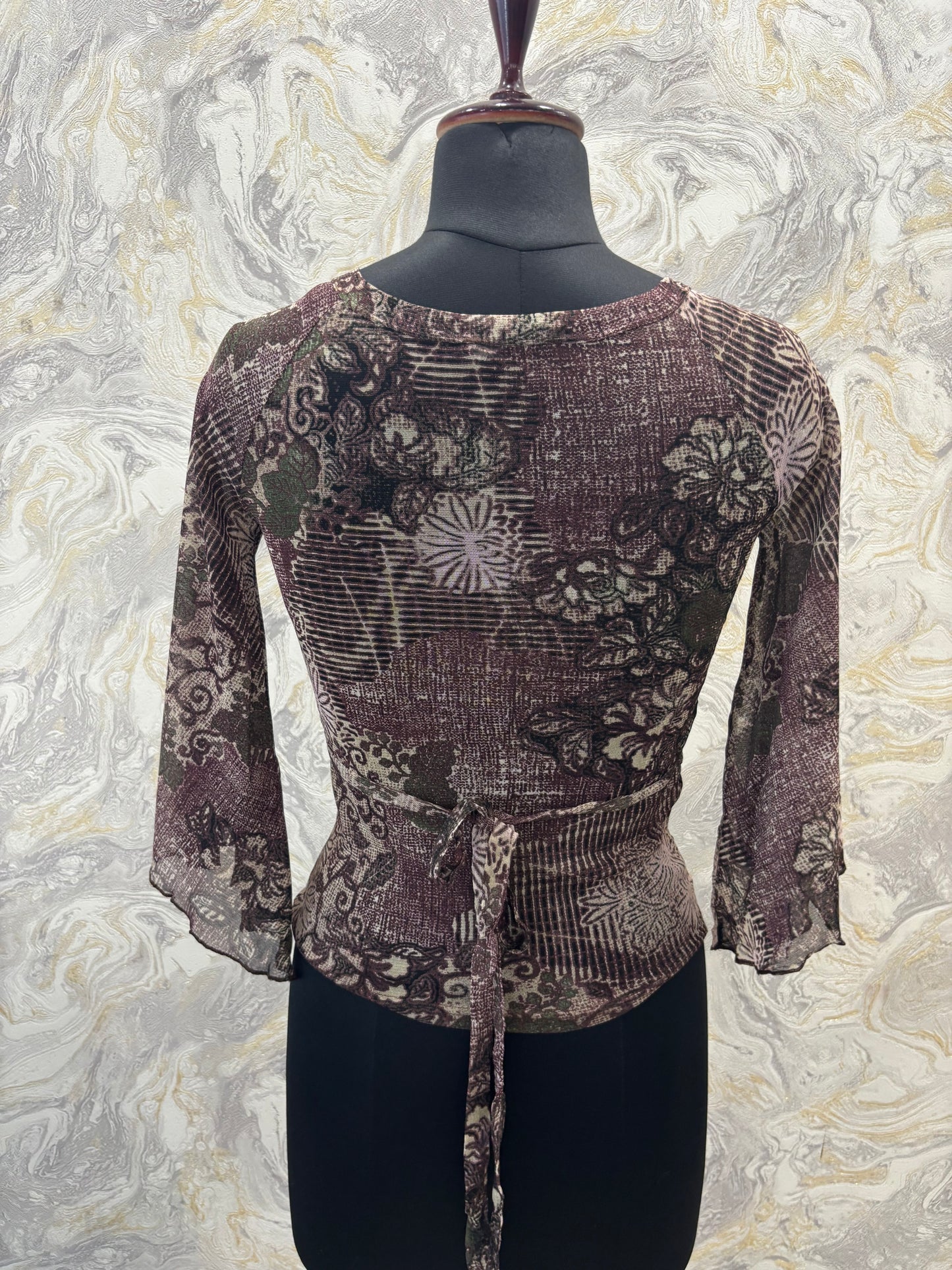 Baroque vintage top