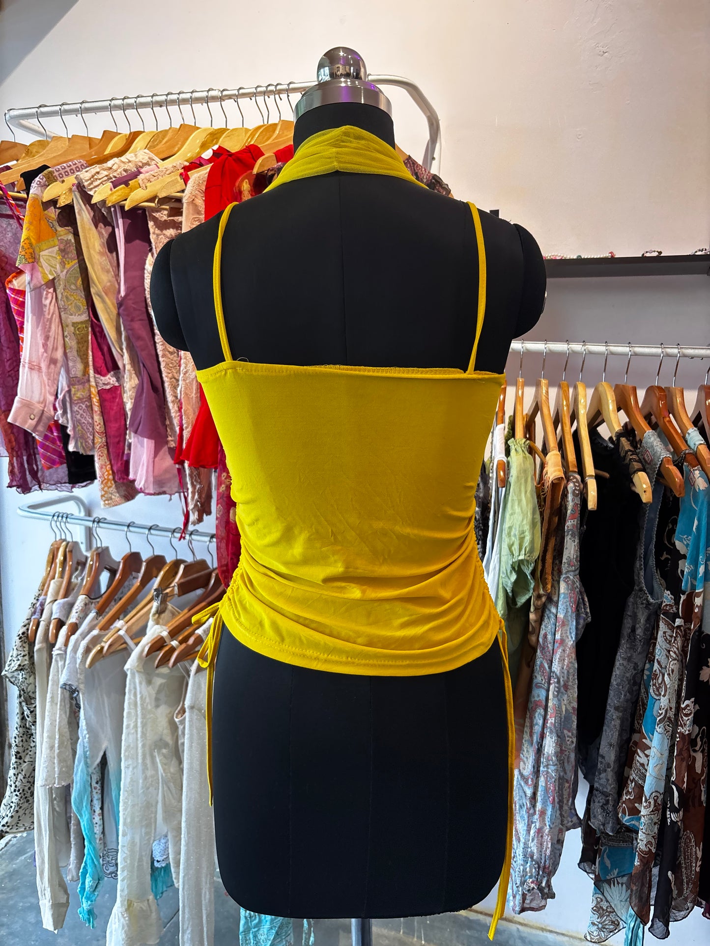 Y2k halter neck top
