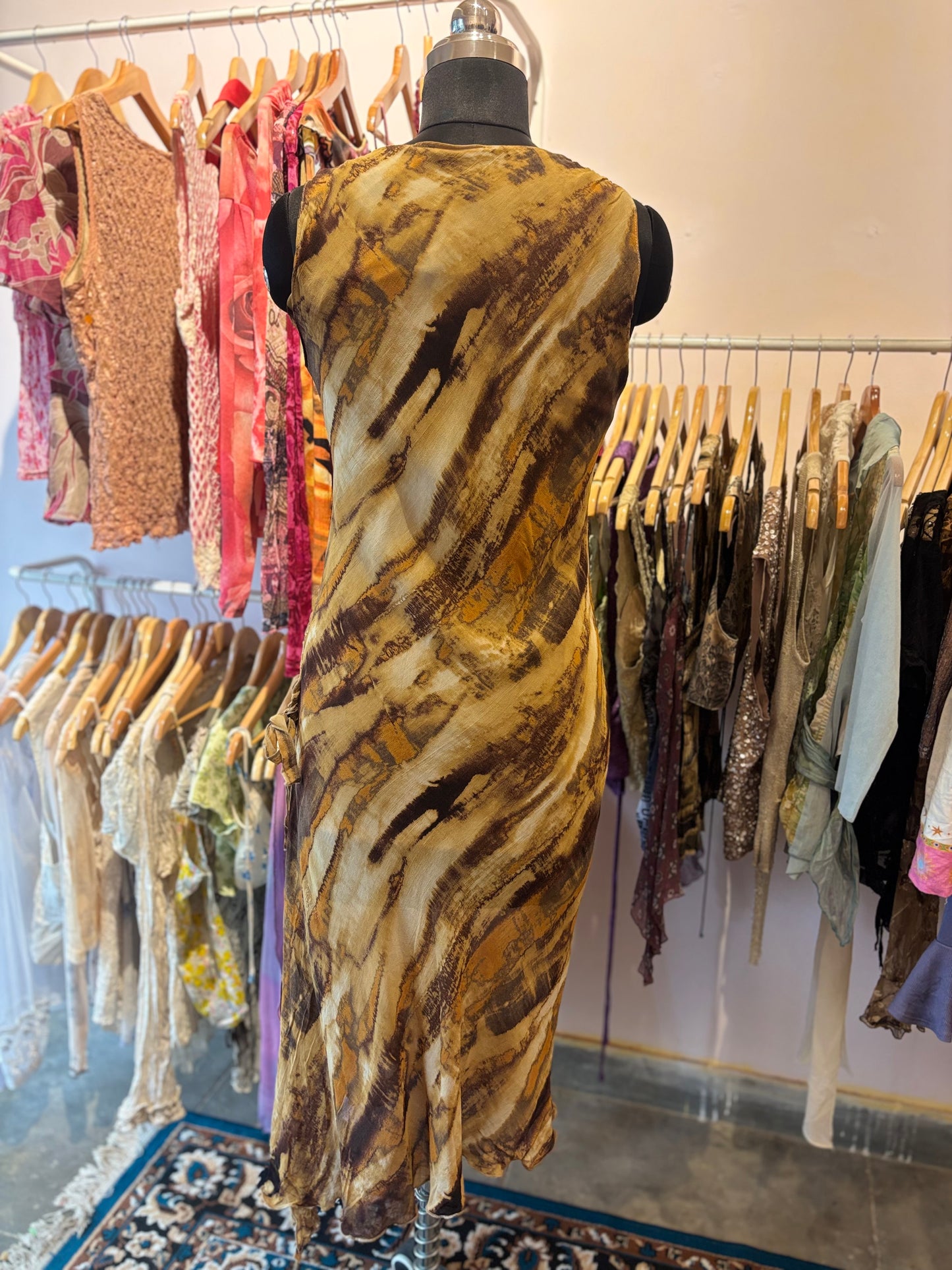 Timeless earthy dress