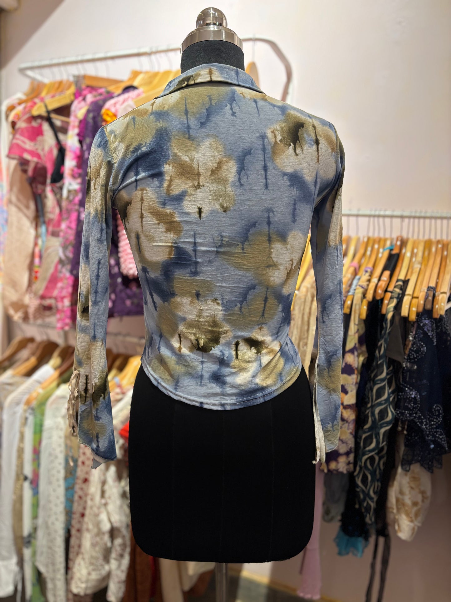 Y2k collar top