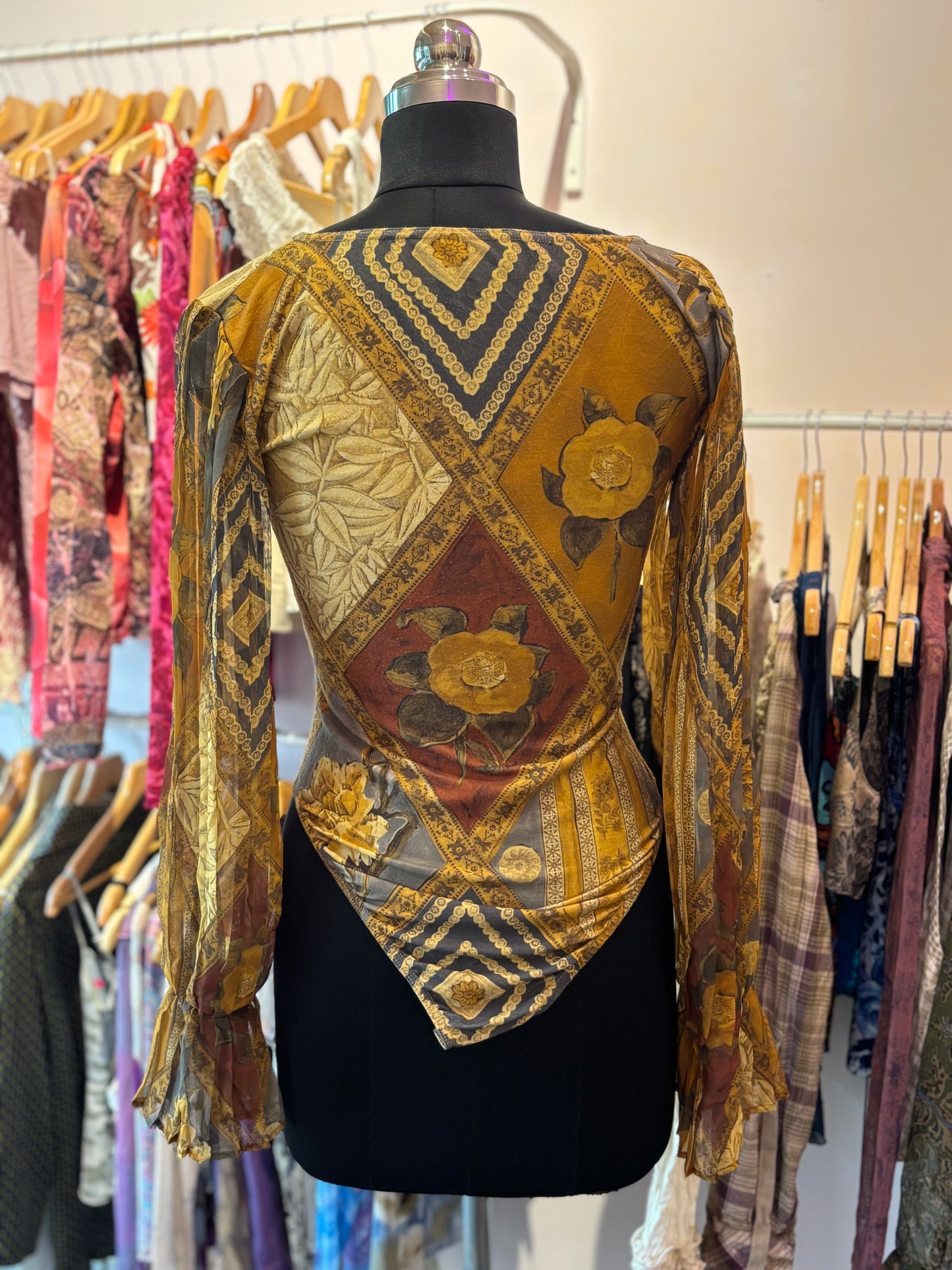 Art Nouveau playsuit