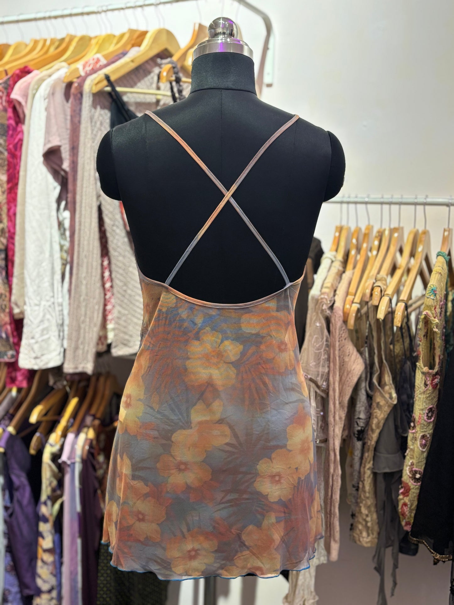 Vintage flower dress