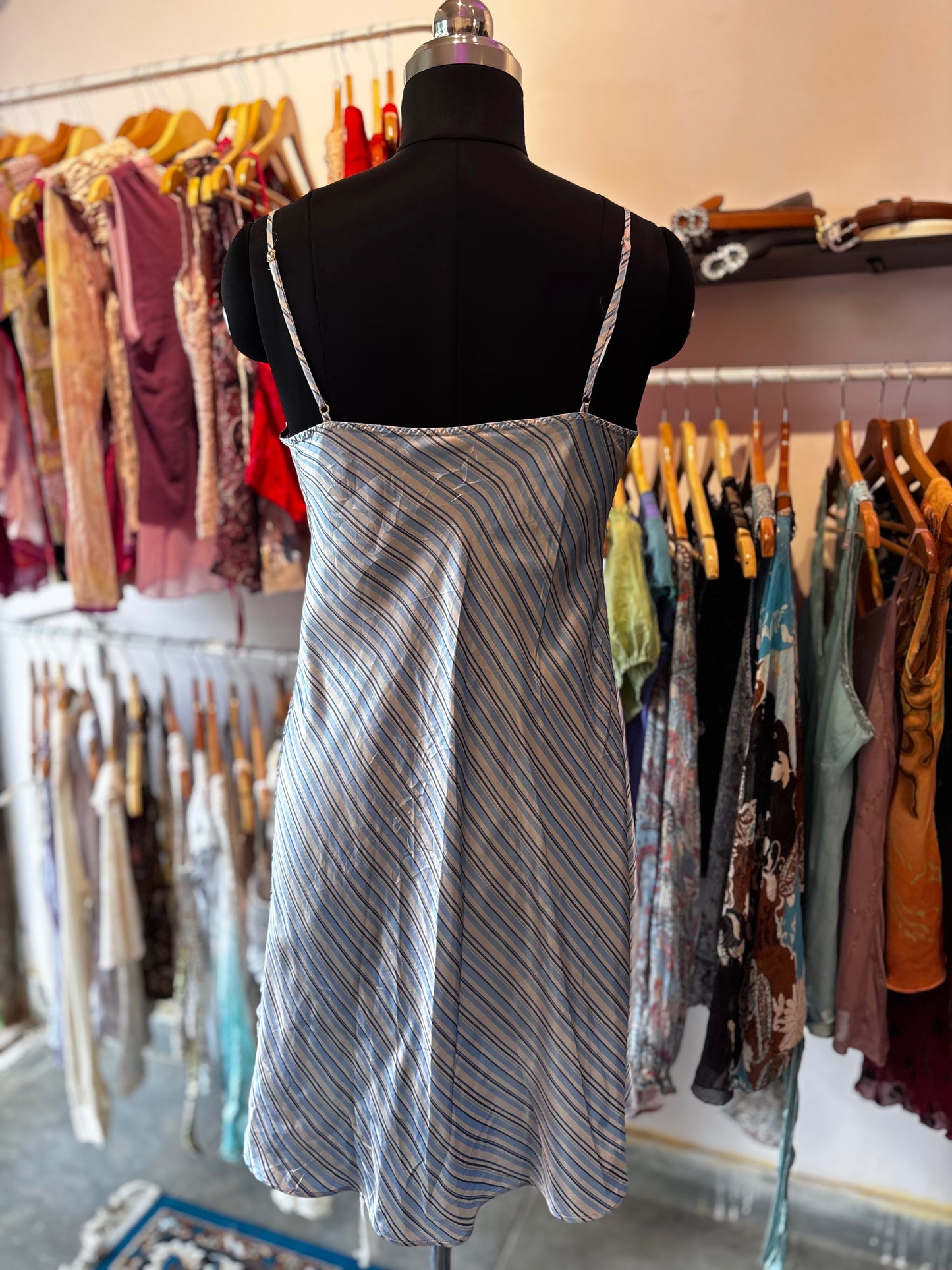Classic satin dress