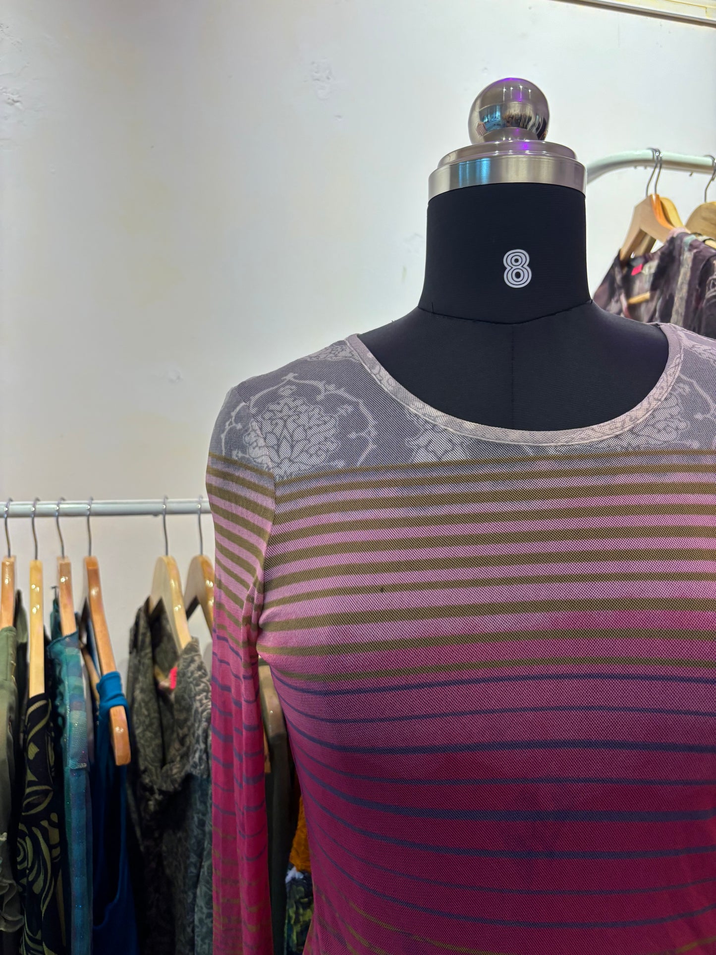 Baroque pastel top