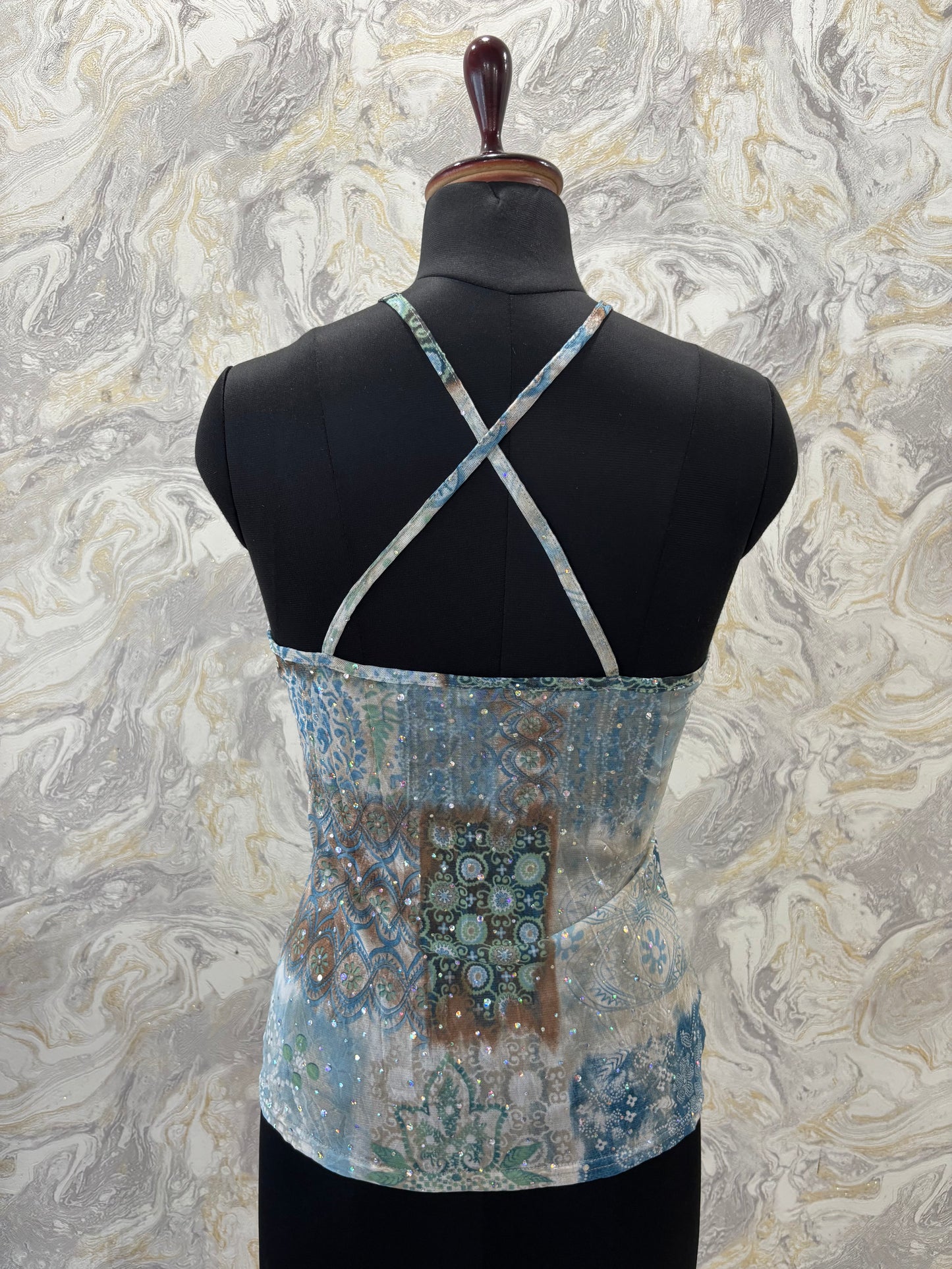 Celestial calico cami