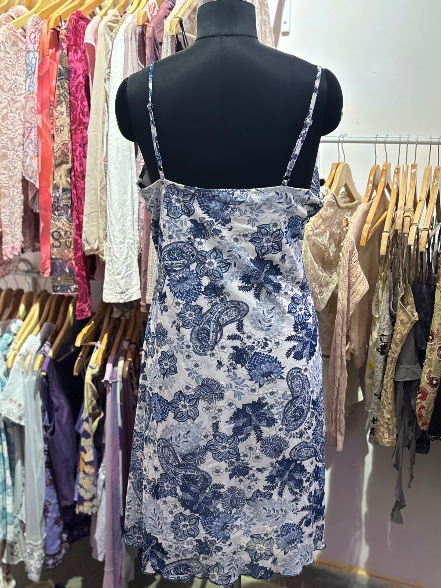 Vintage paisley dress