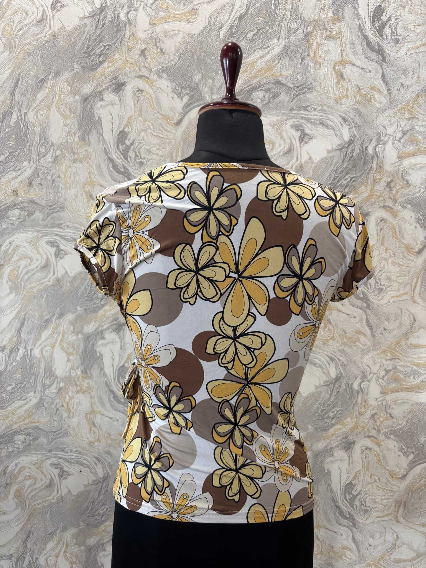 70’s wrap top