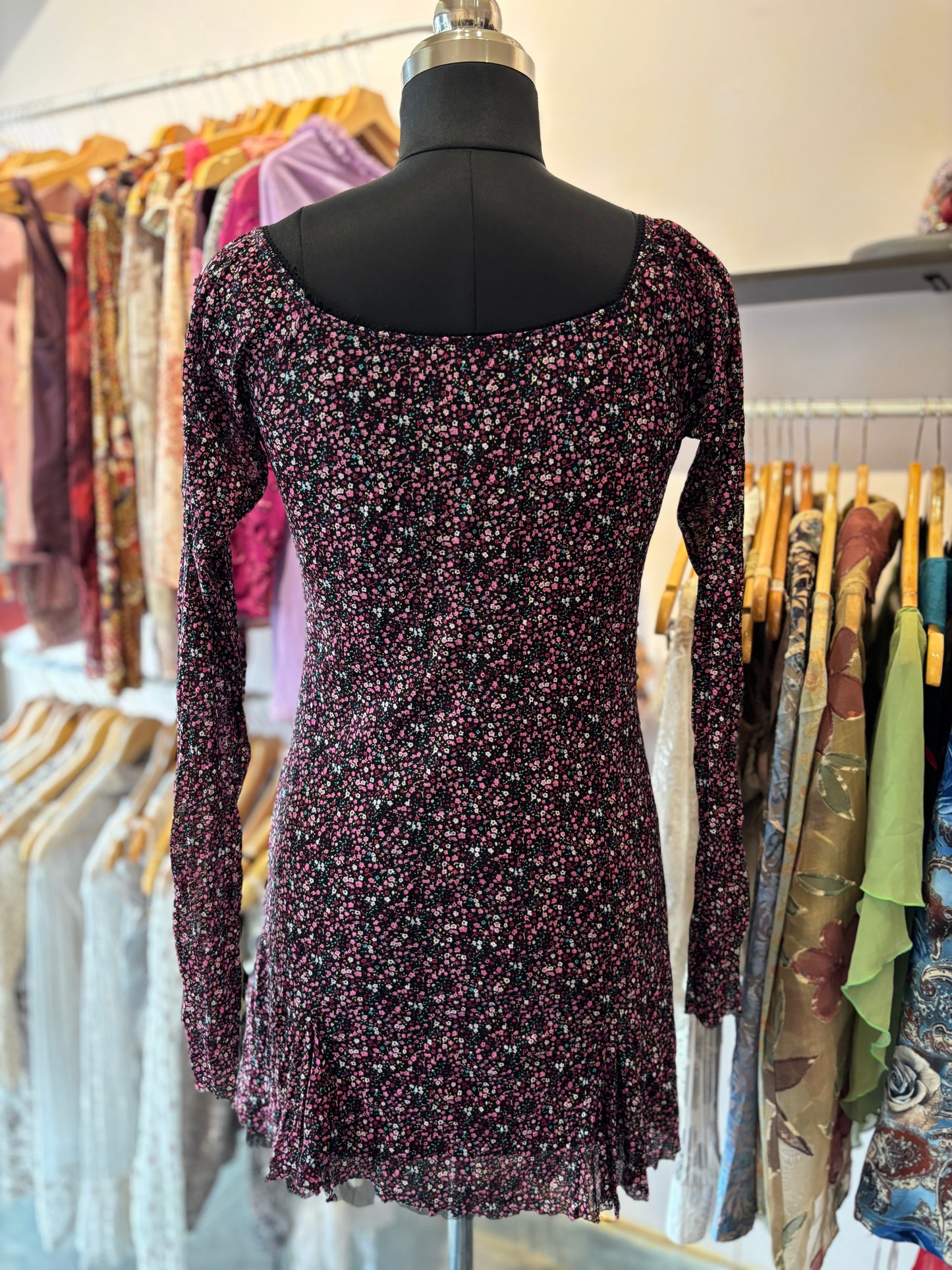 Floral vintage dress