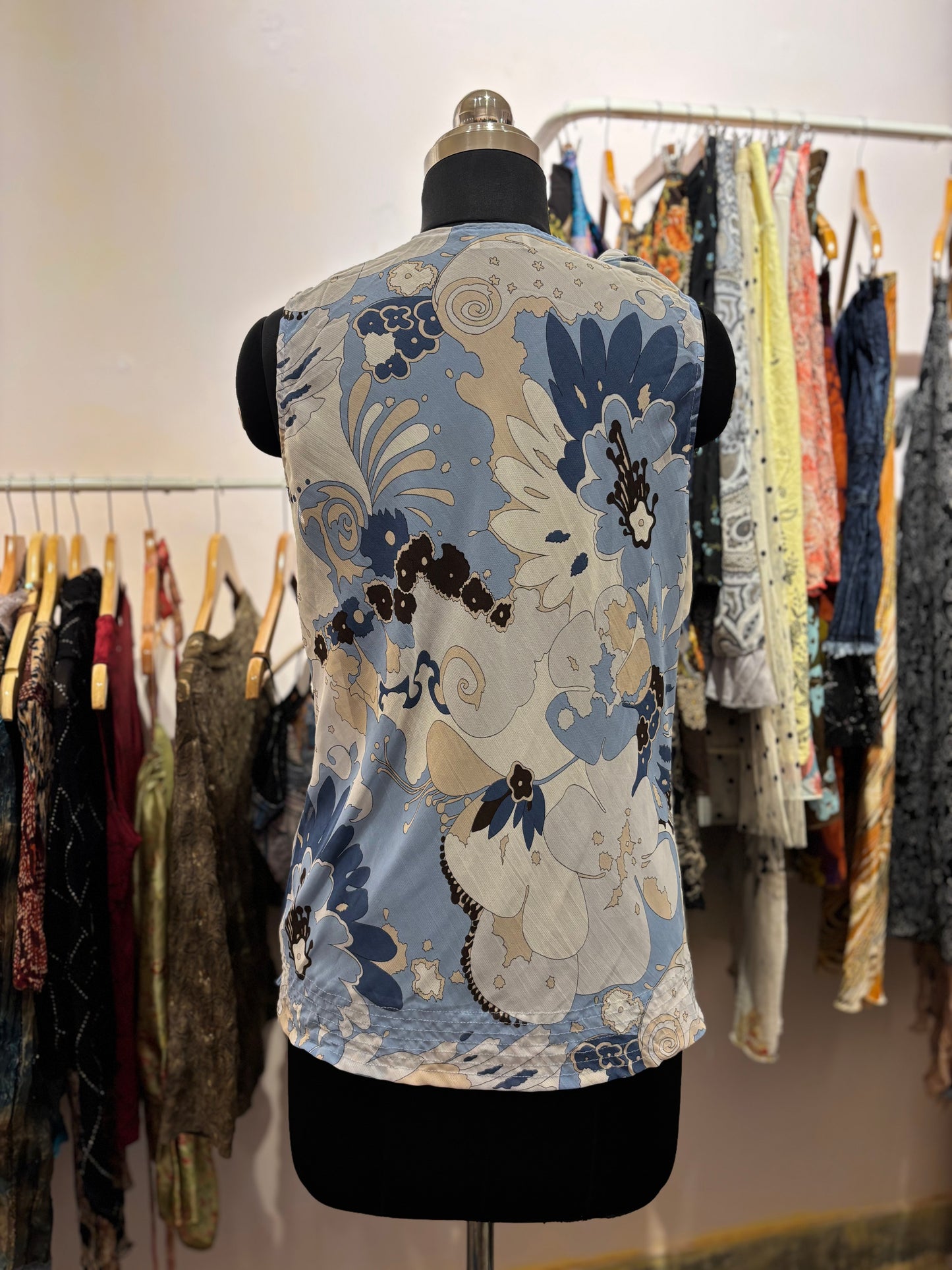 Ikigai top with attached scarf