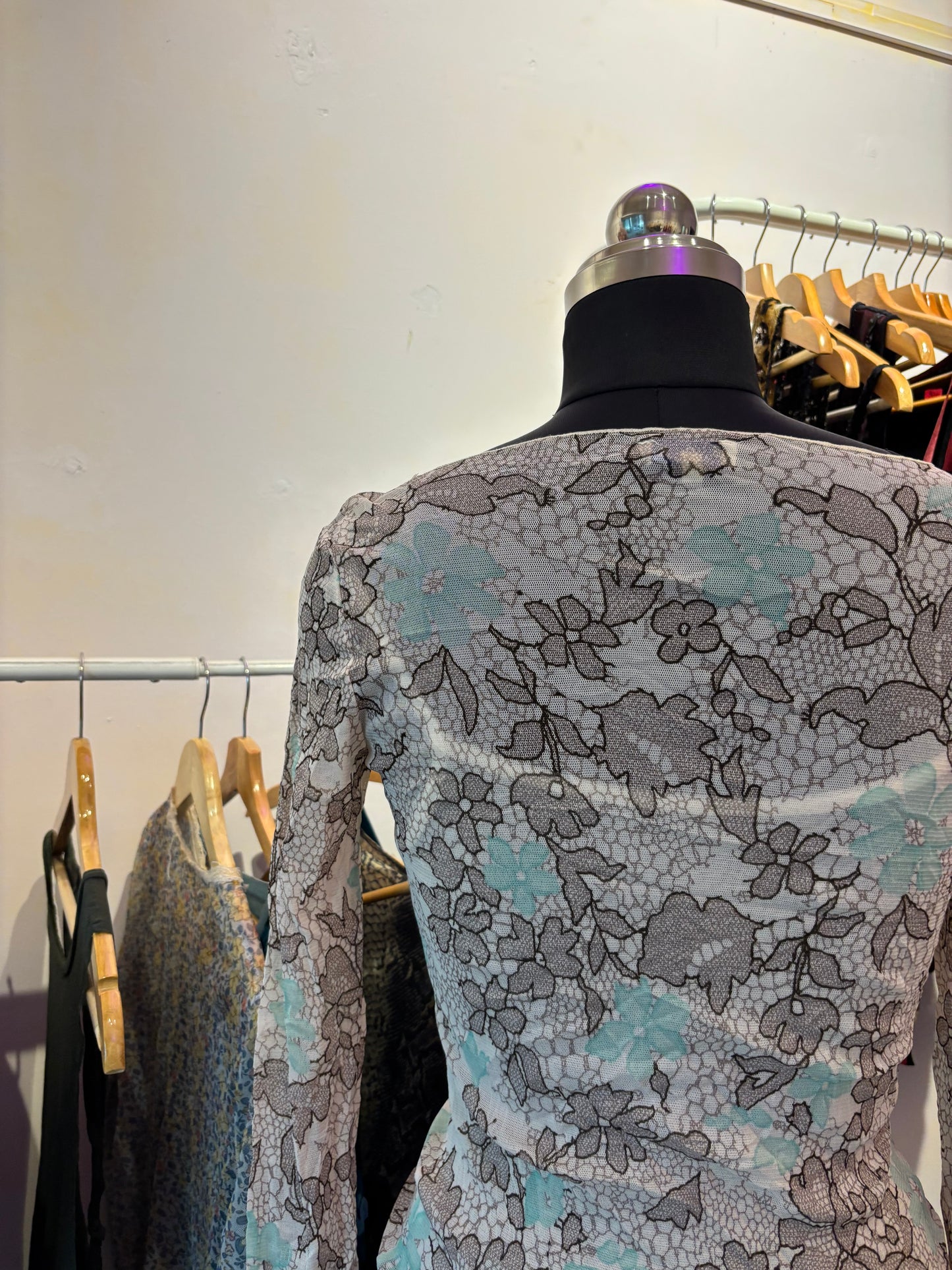Earthy floral top