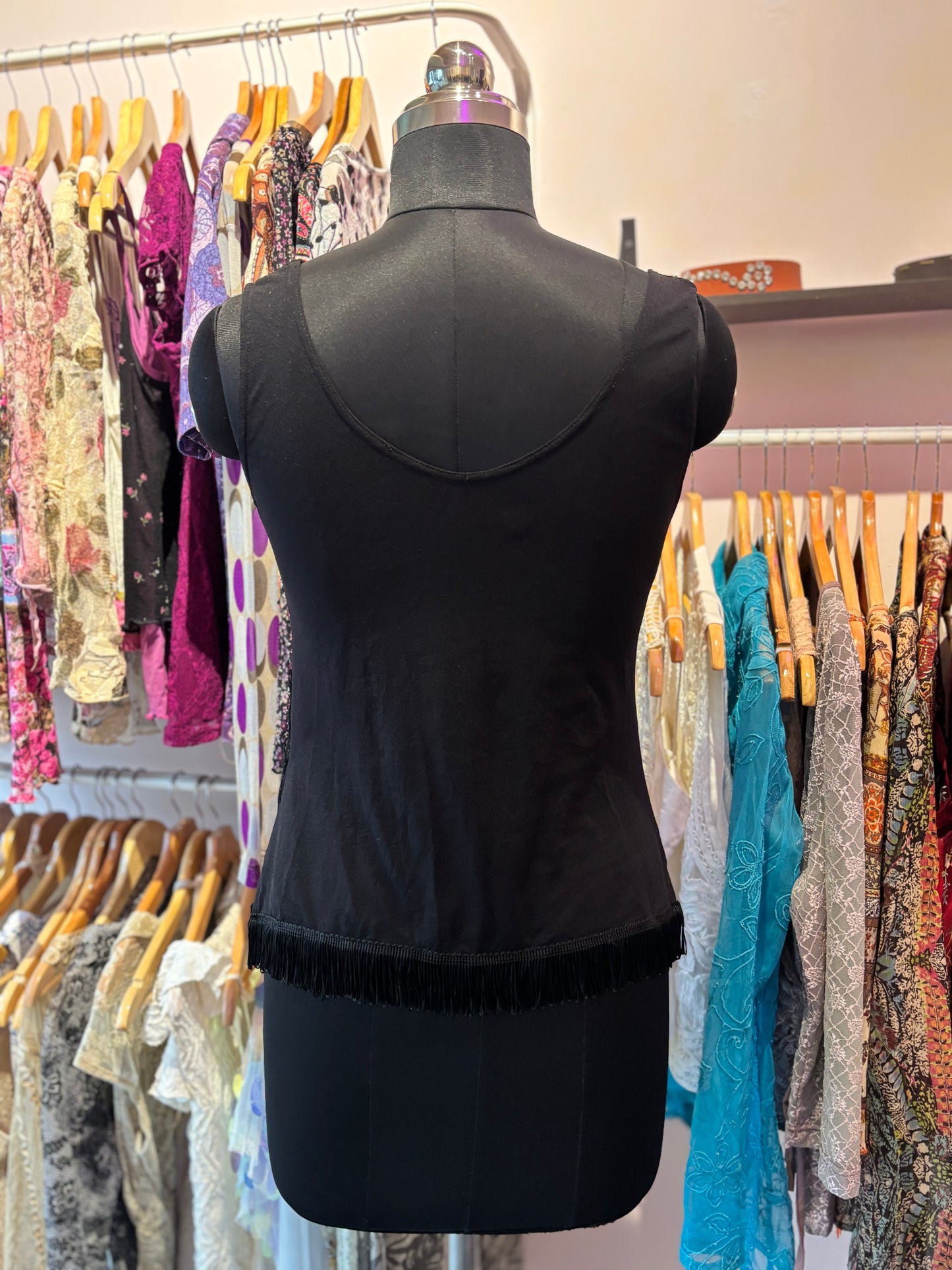 The vintage top with frills
