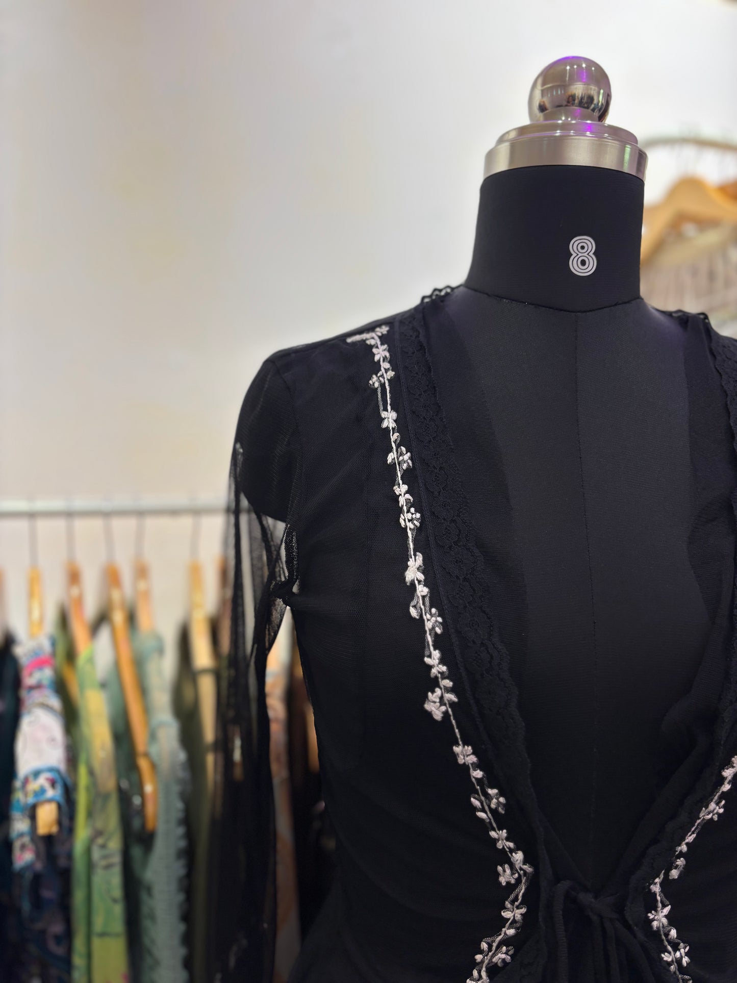 Vintage embroidered top