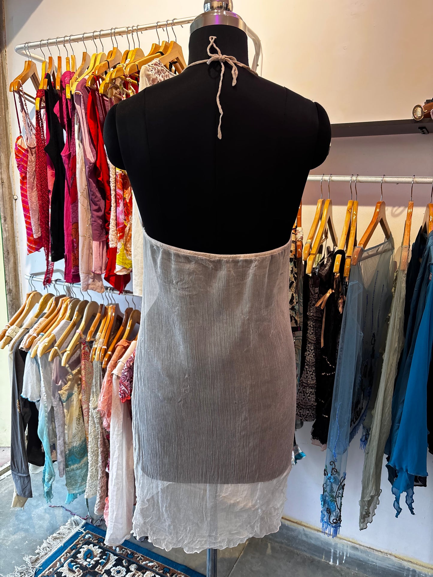 Vintage chiffon dress
