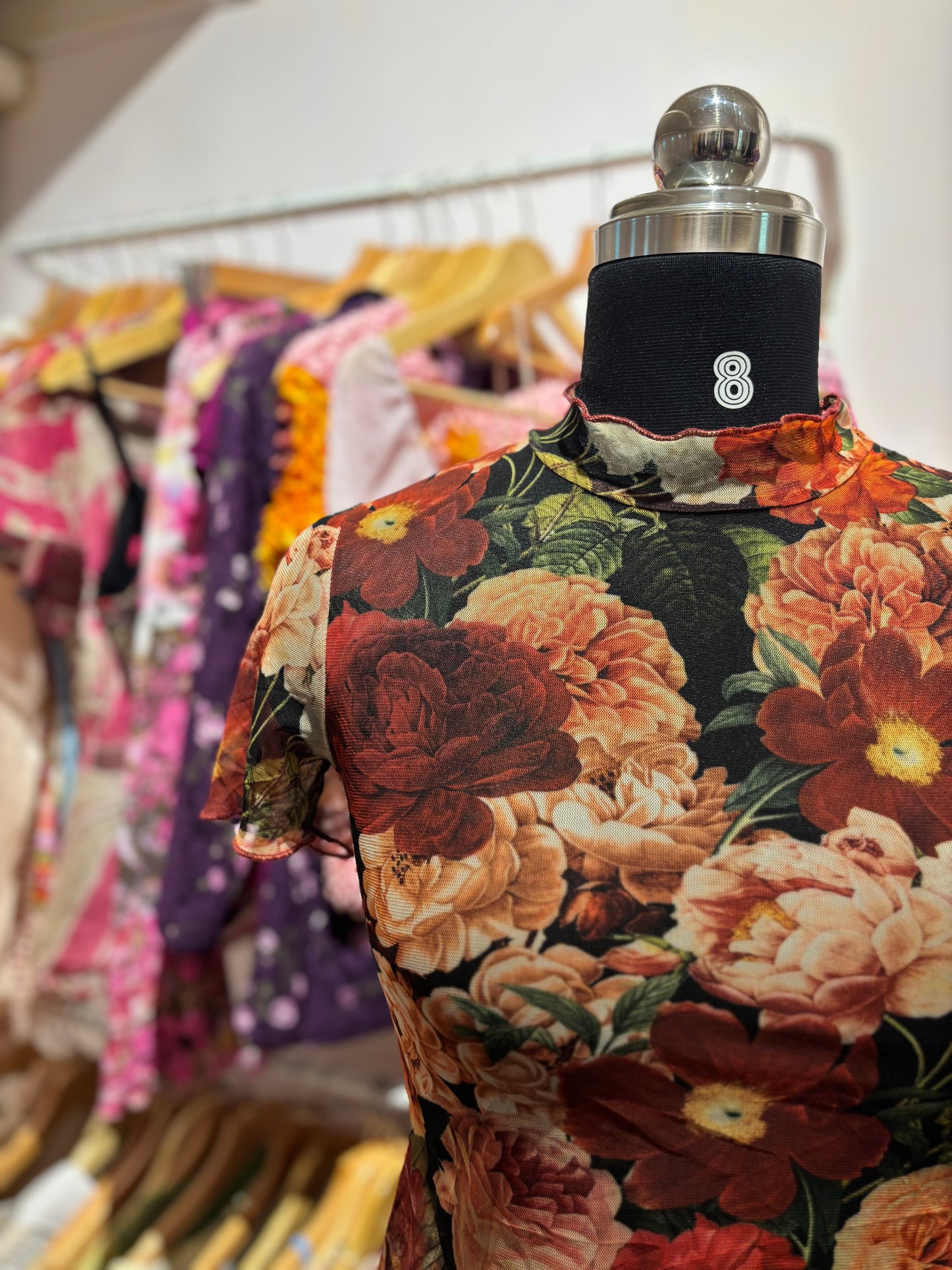 Vintage floral top