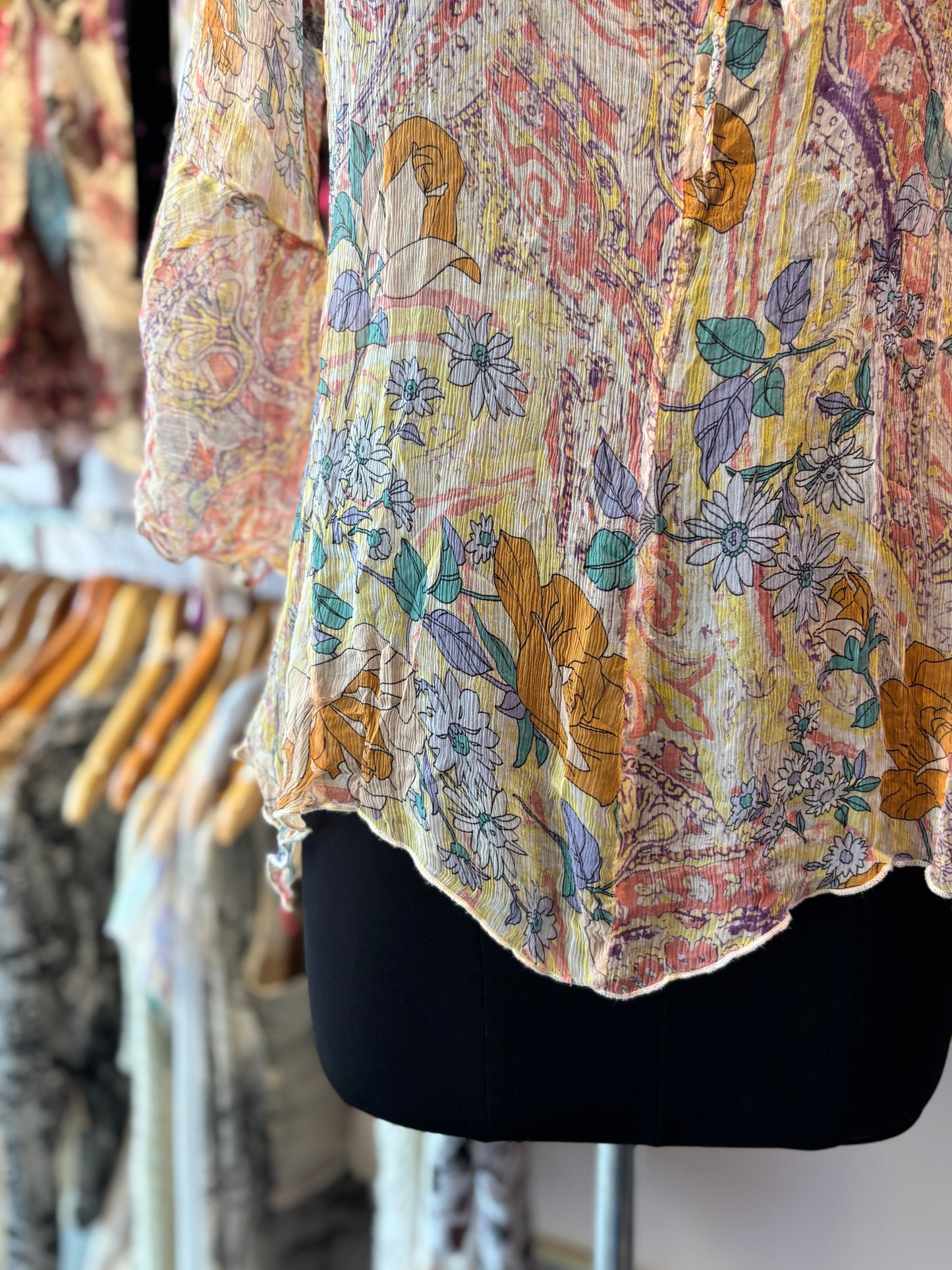 2000’s chiffon top