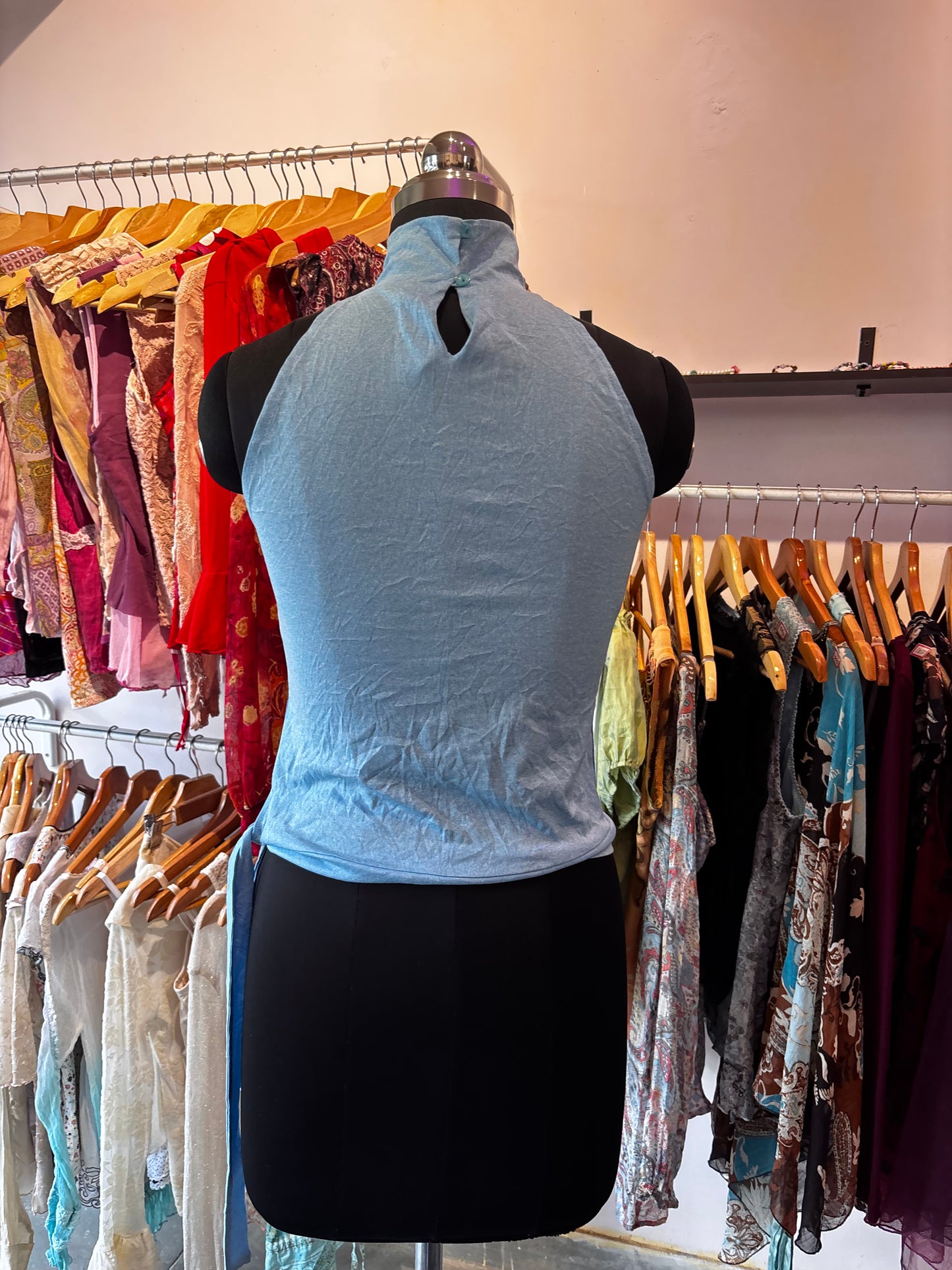 Starlight halter neck top