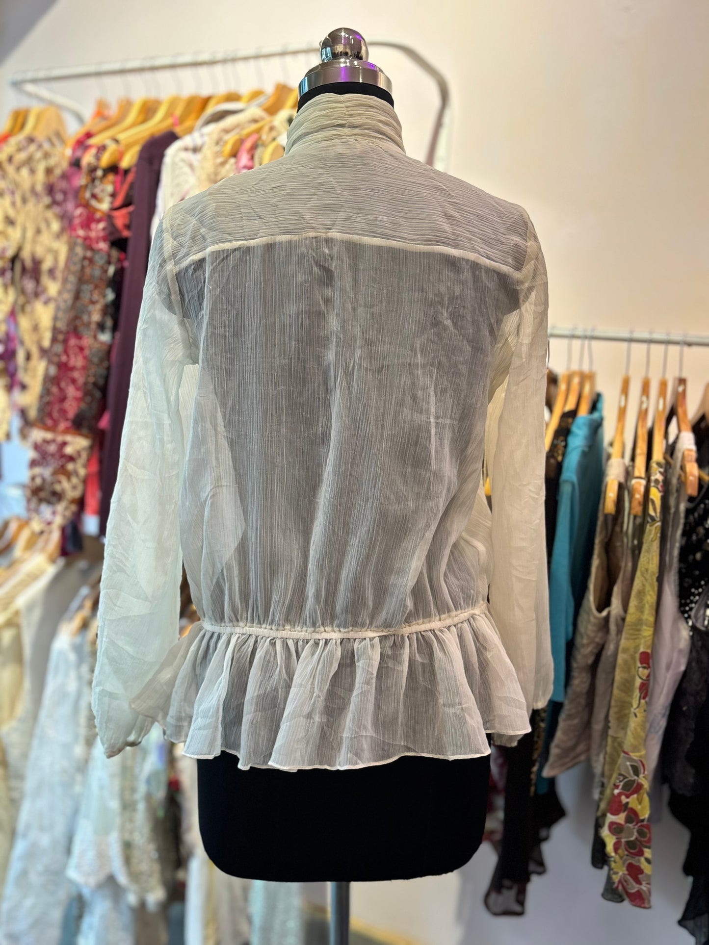 60’s collar tie shirt