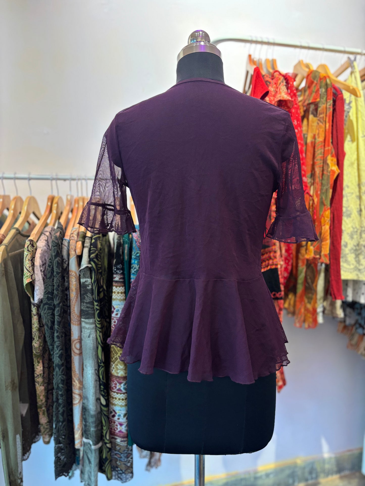 Vintage purple overwear