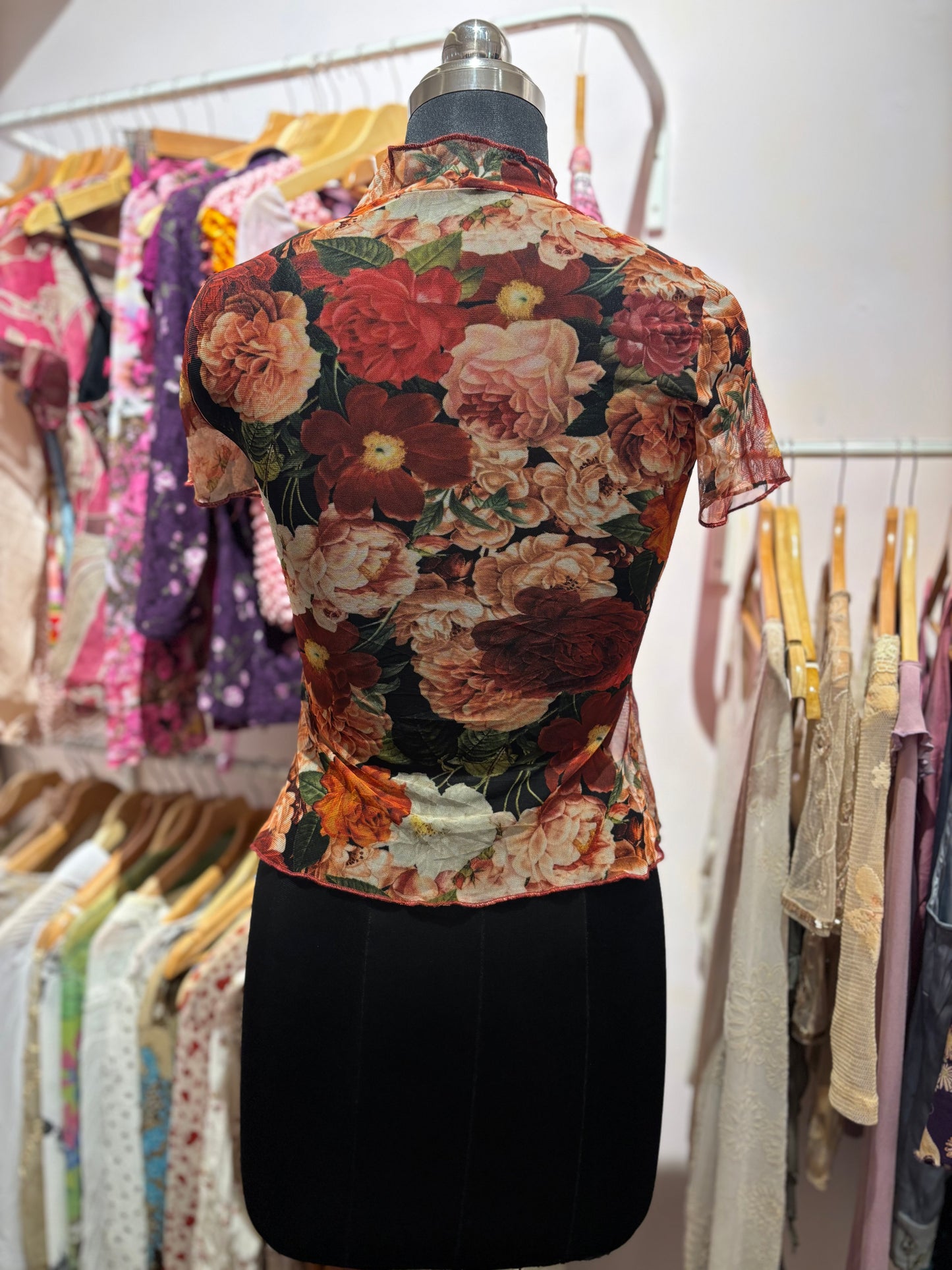 Vintage floral top