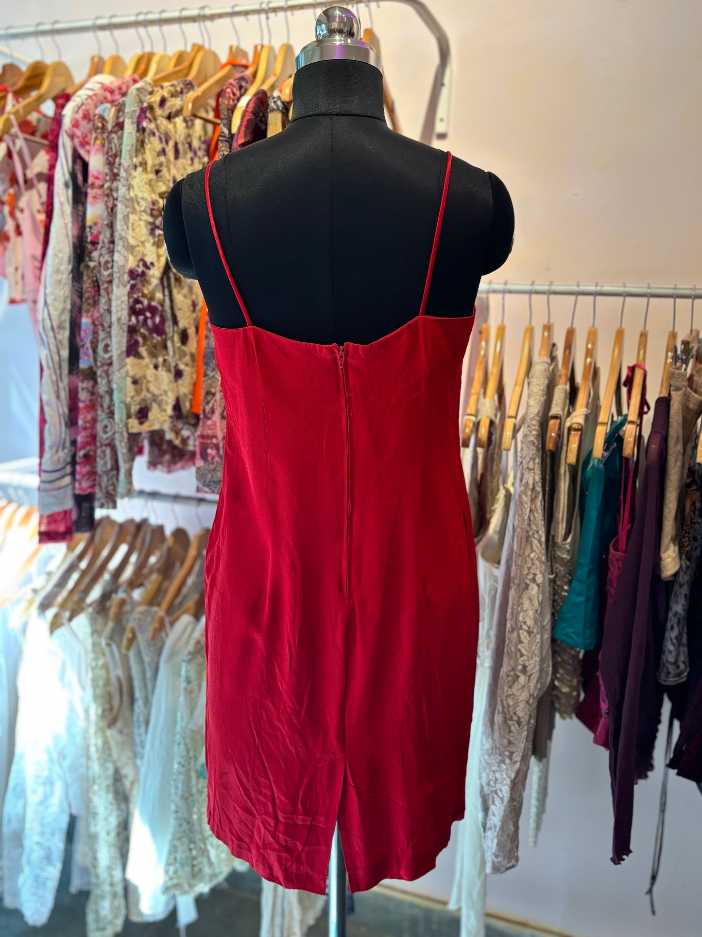 Red timeless dress