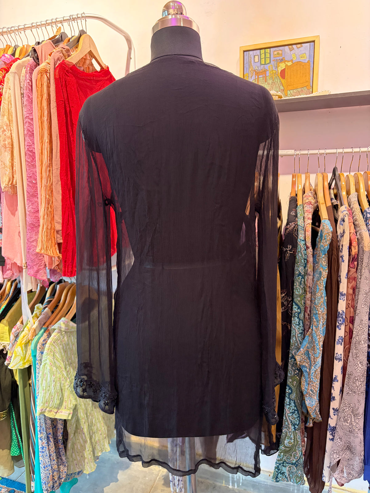 90’s silk top