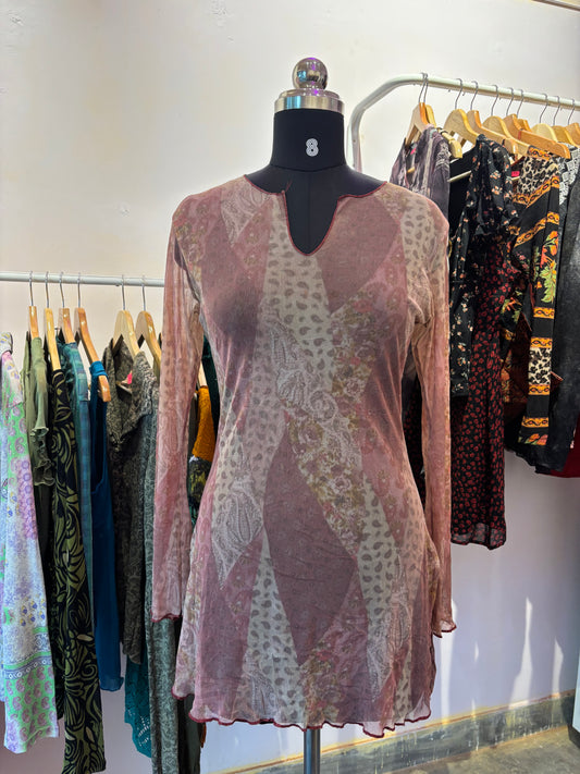 Rare find!Paisley floral top