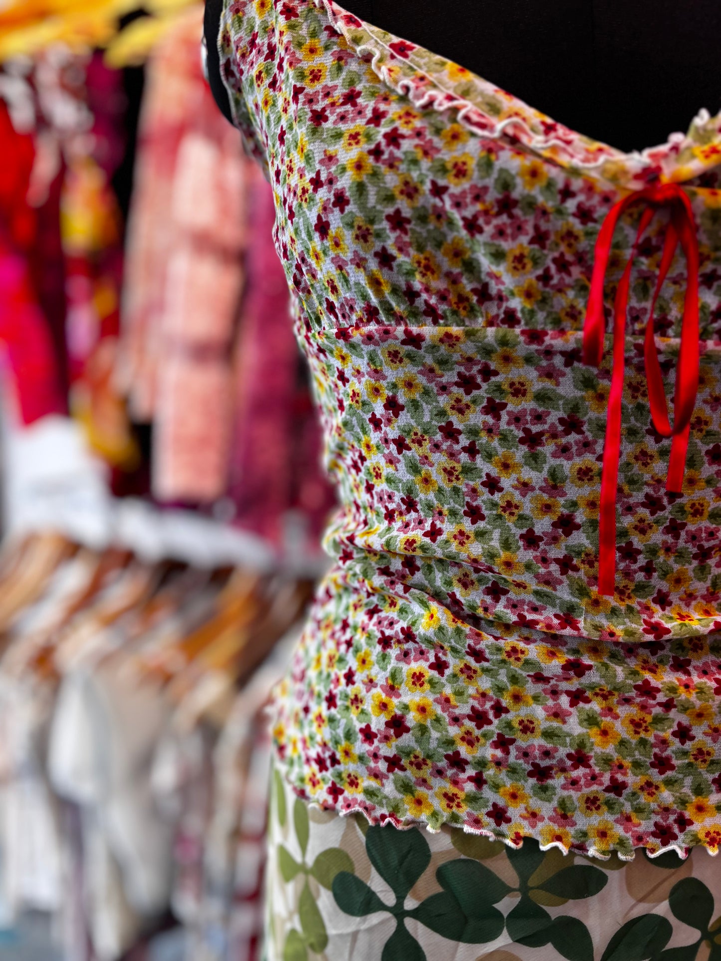 Floral vintage top