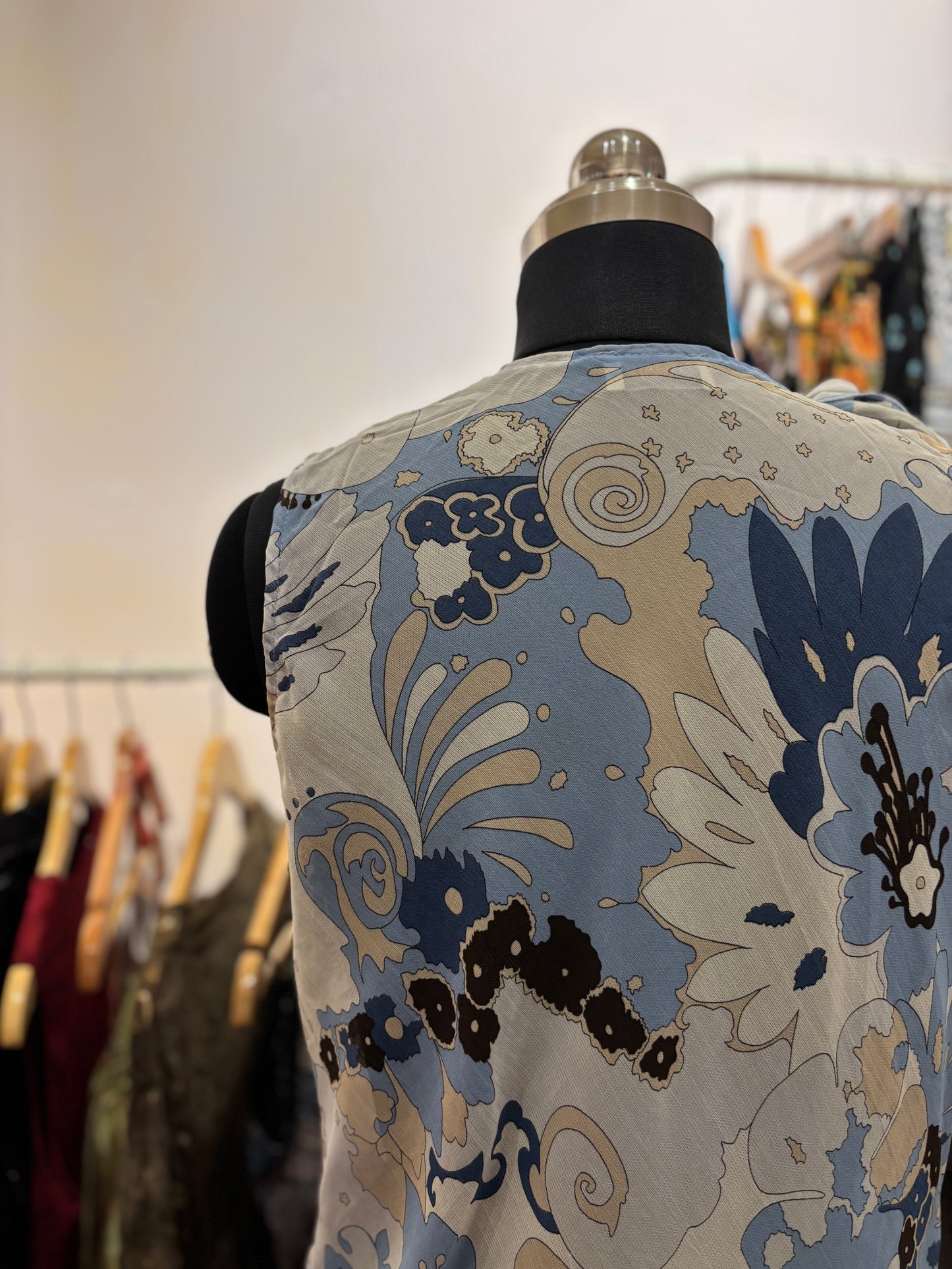 Ikigai top with attached scarf