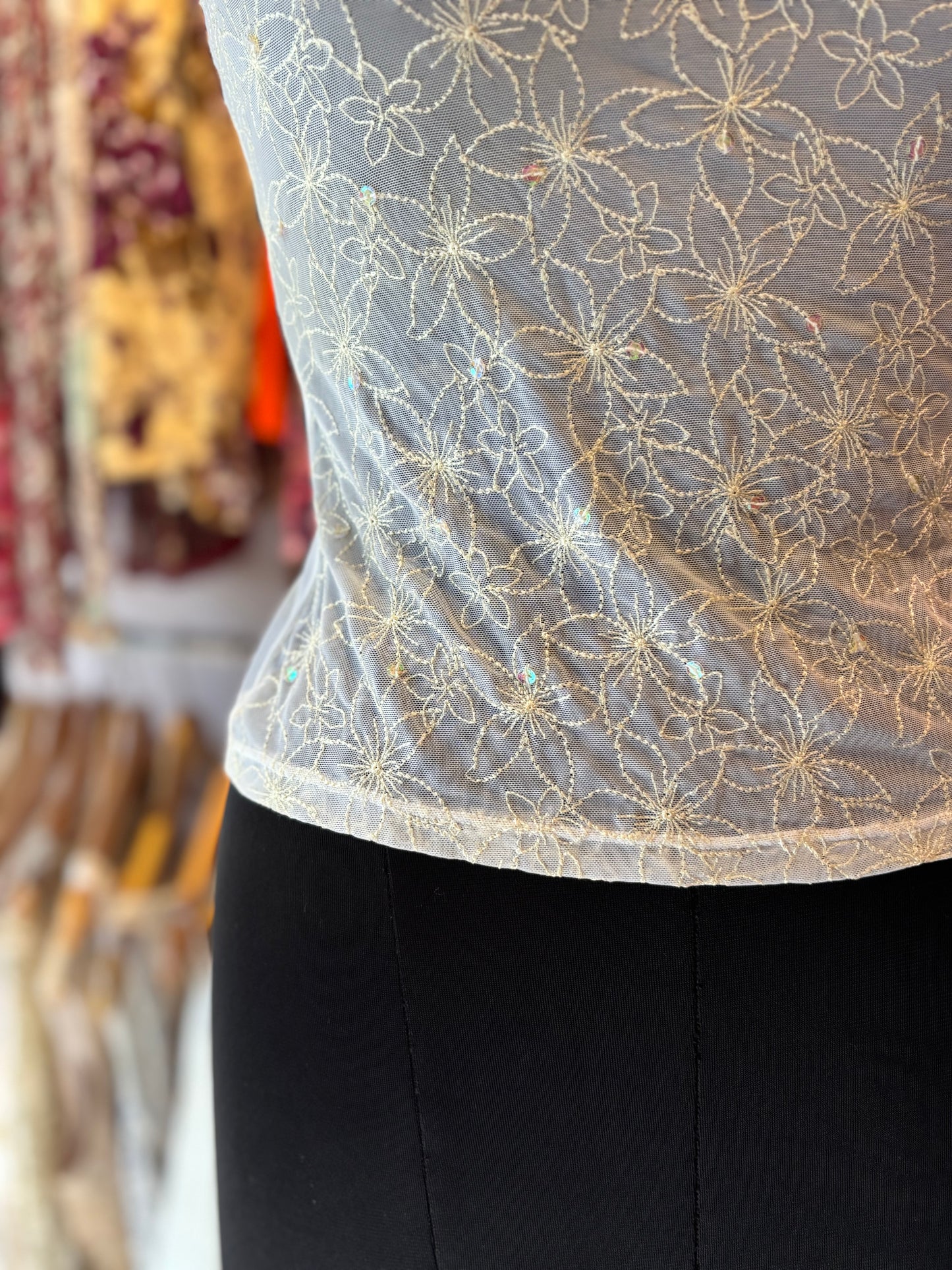White celestial top