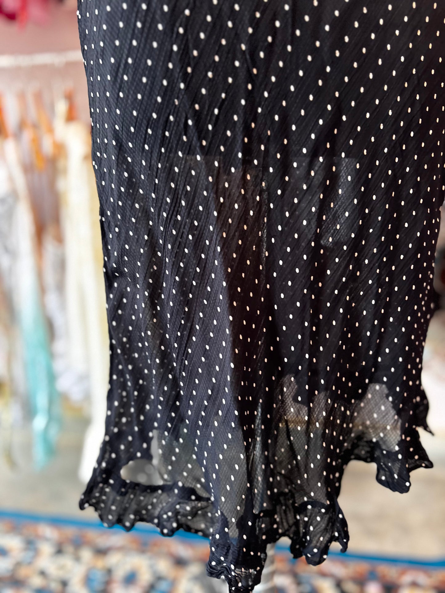 Timeless polka dot dress