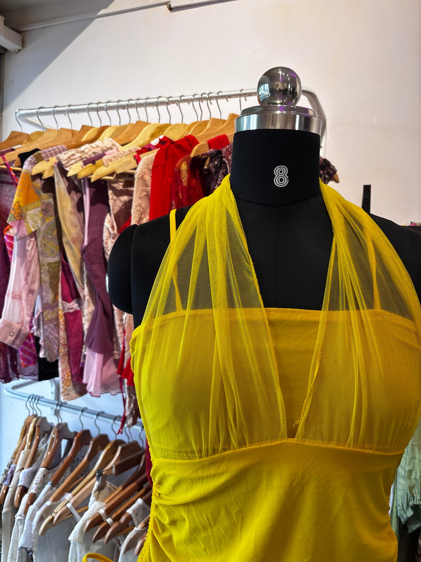 Y2k halter neck top