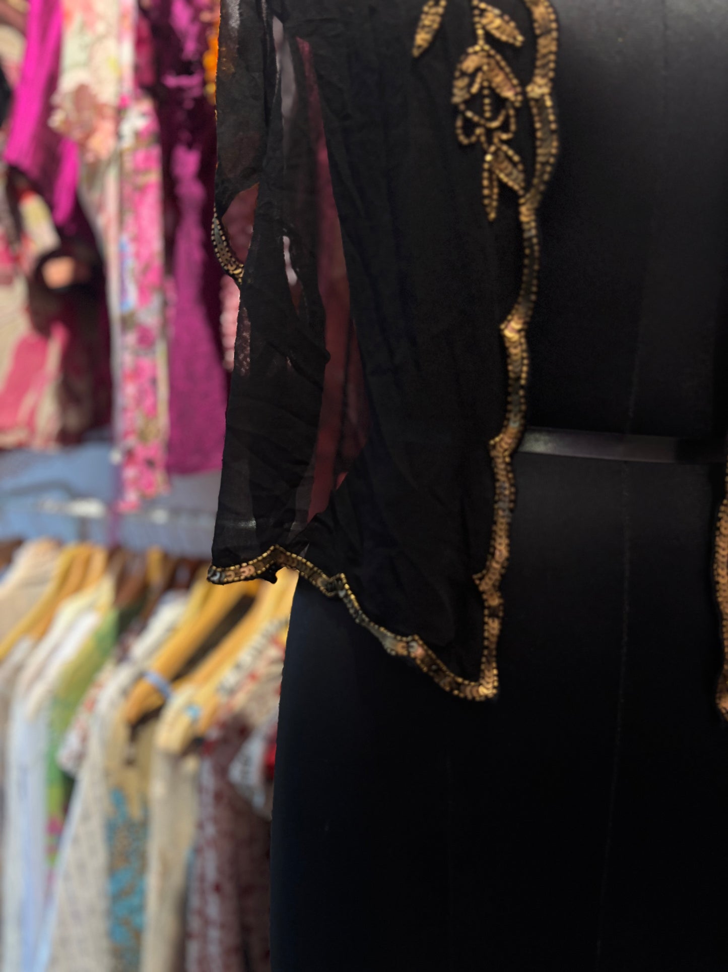 Black katdana overwear