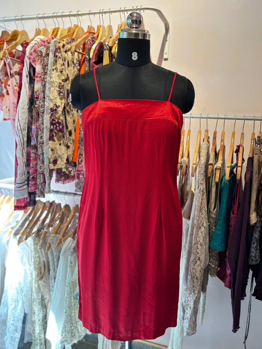 Red timeless dress