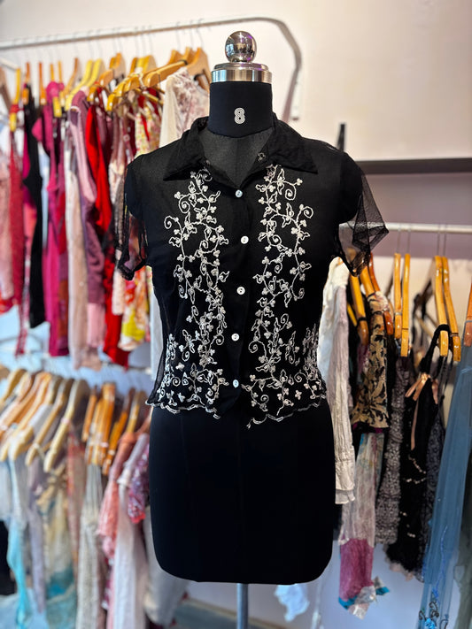 Vintage embroidered shirt
