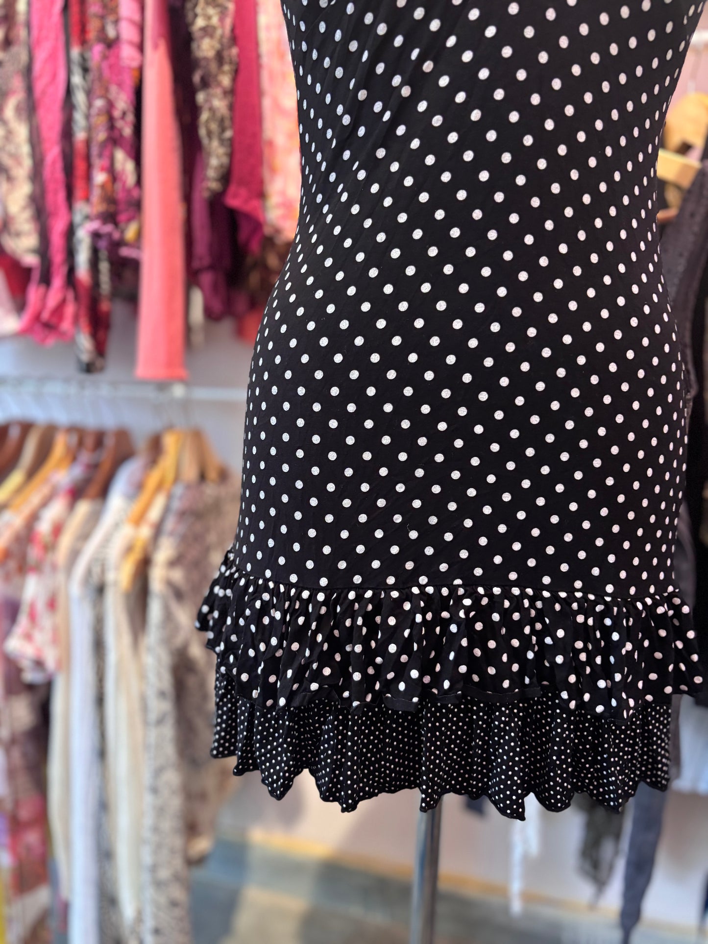 Cache Cache vintage polka dress