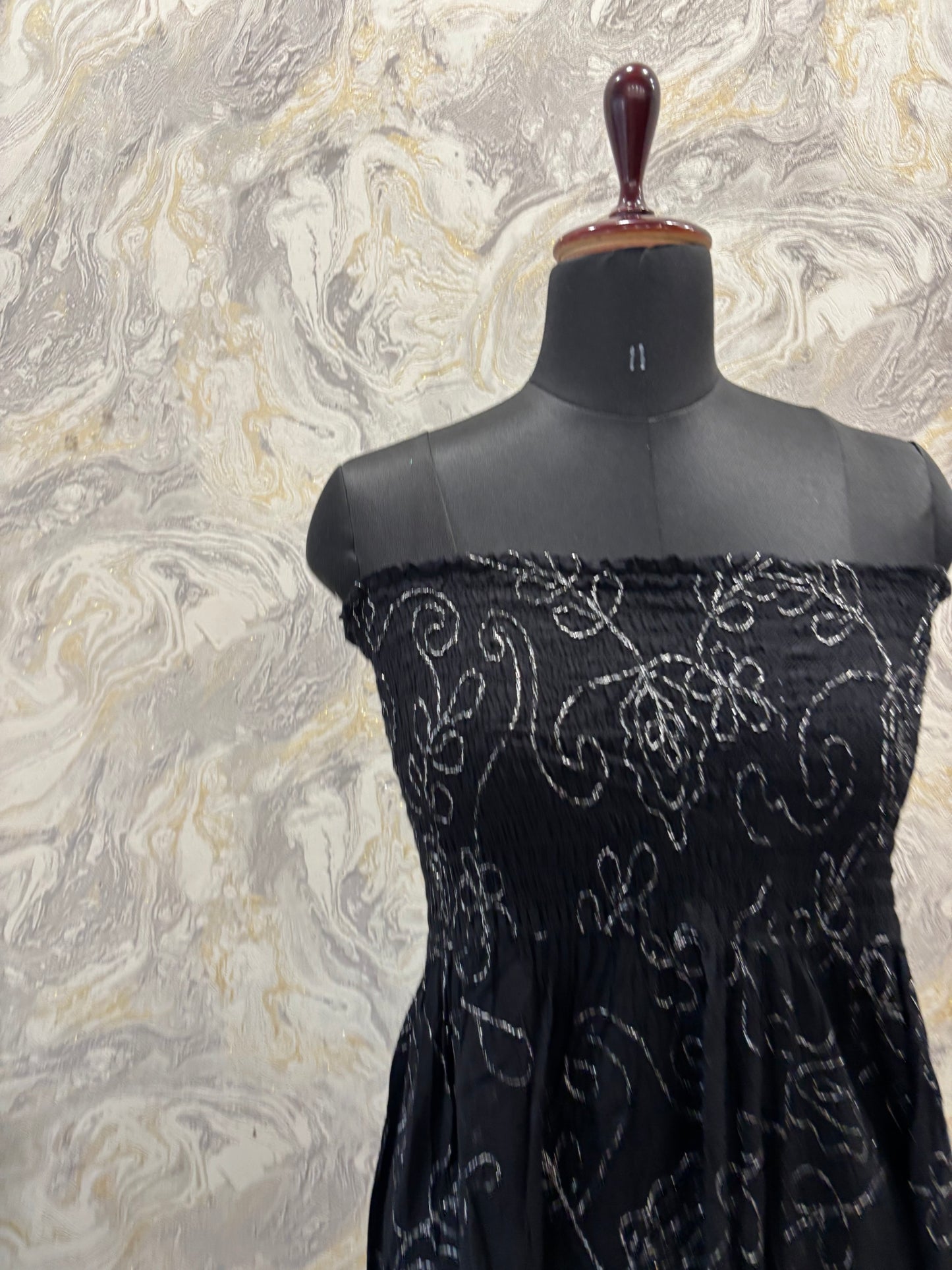 Vintage bustier dress