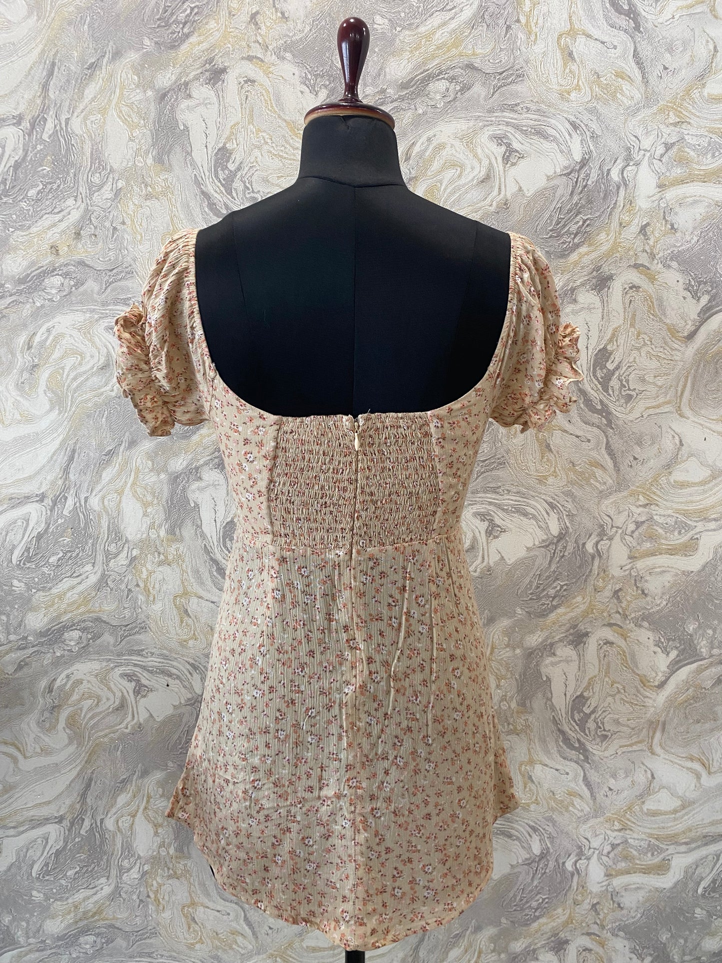 Floral milkmaid dress