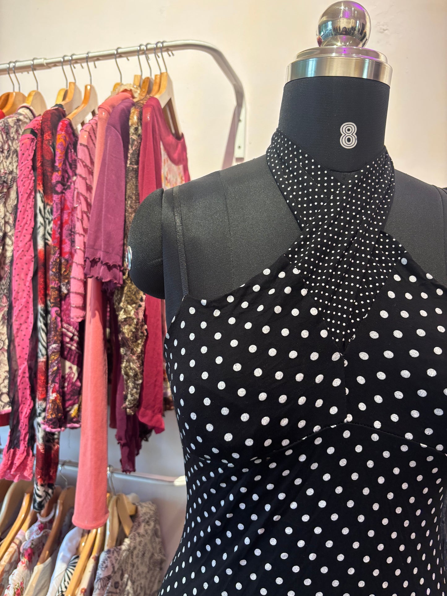 Cache Cache vintage polka dress