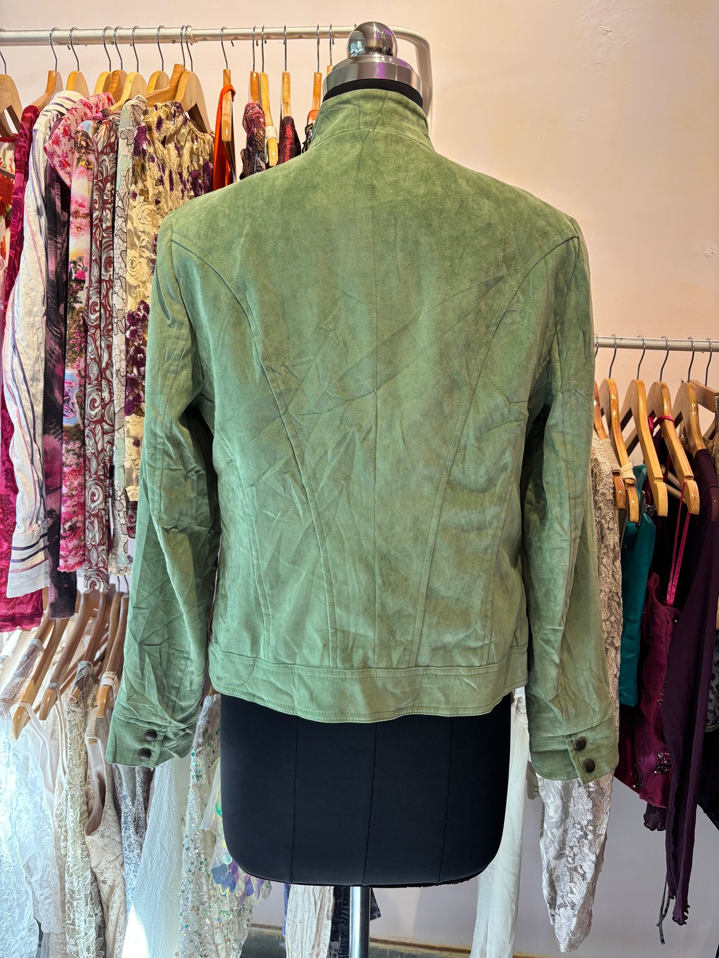 Timeless suede jacket