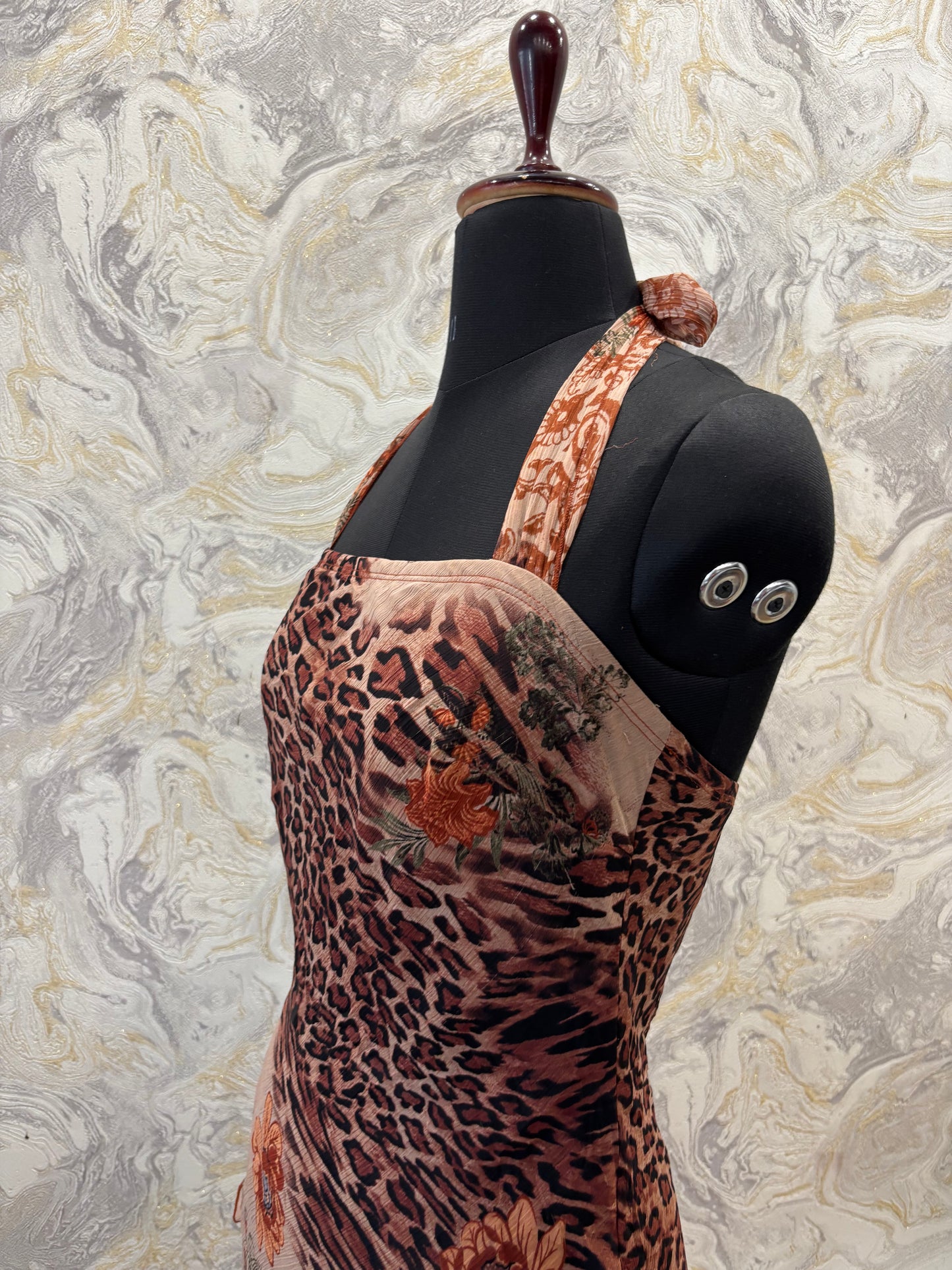 Leopard floral super vintage