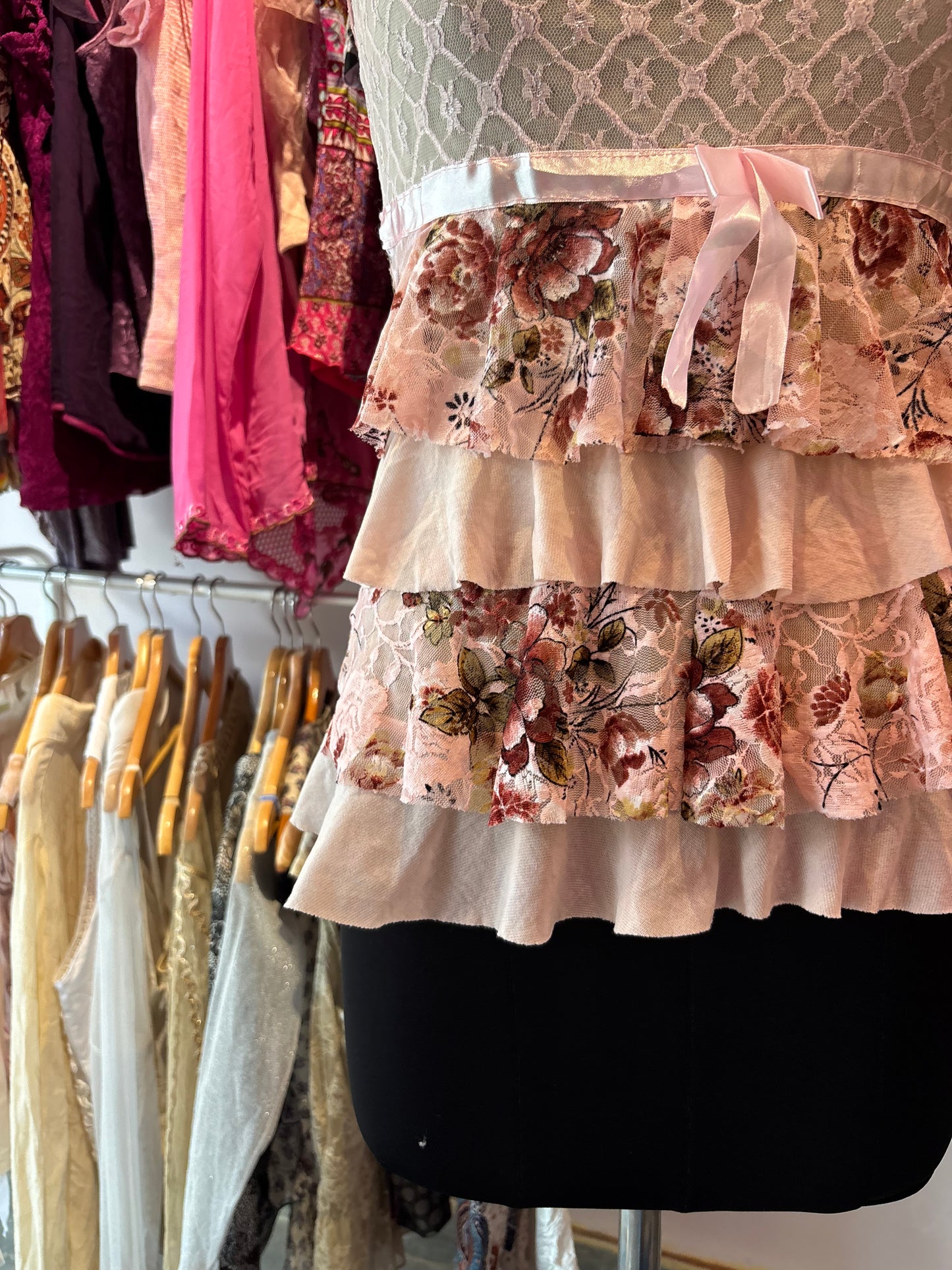 Floral lacy top