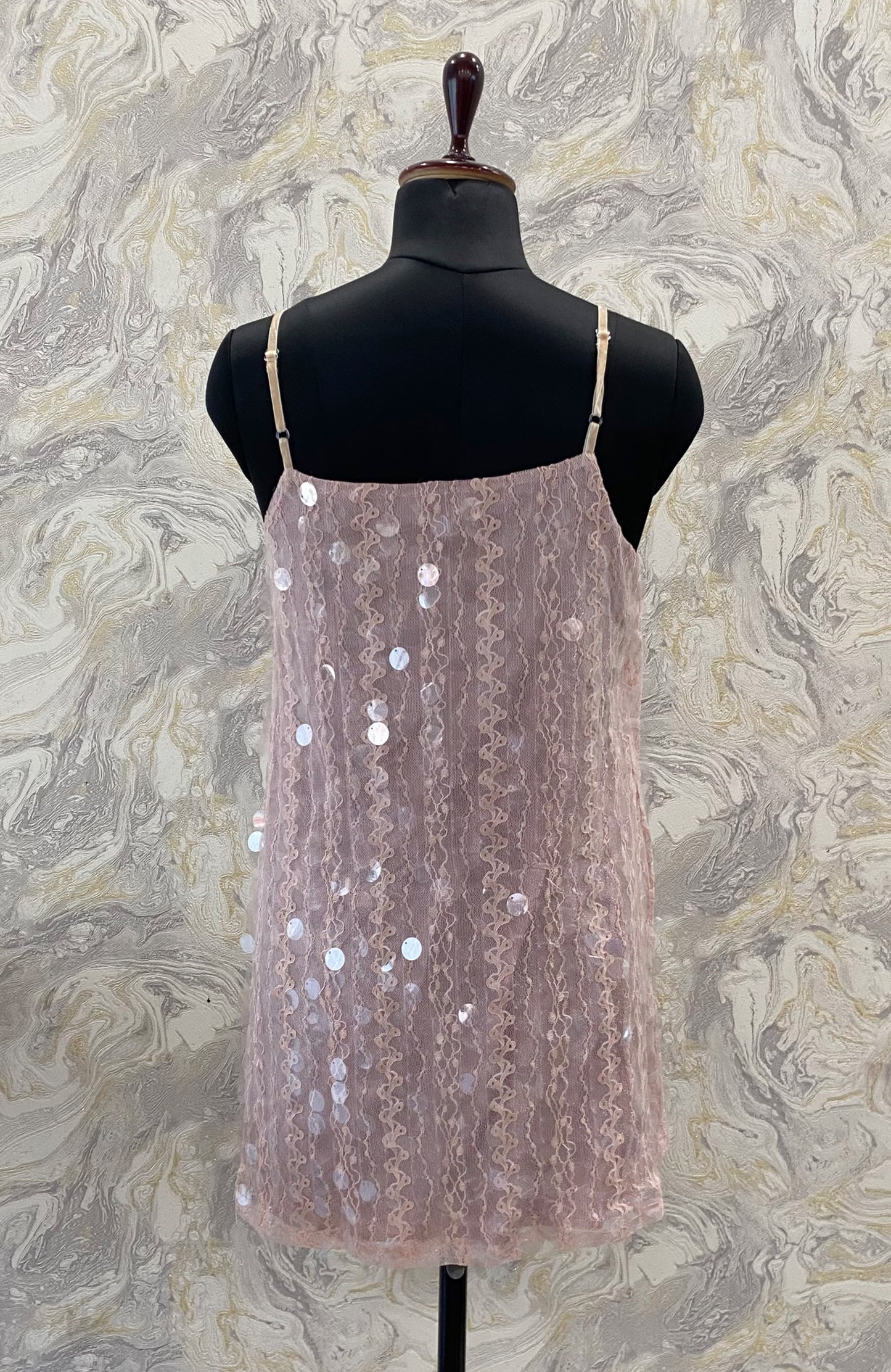 Retro sequins dress